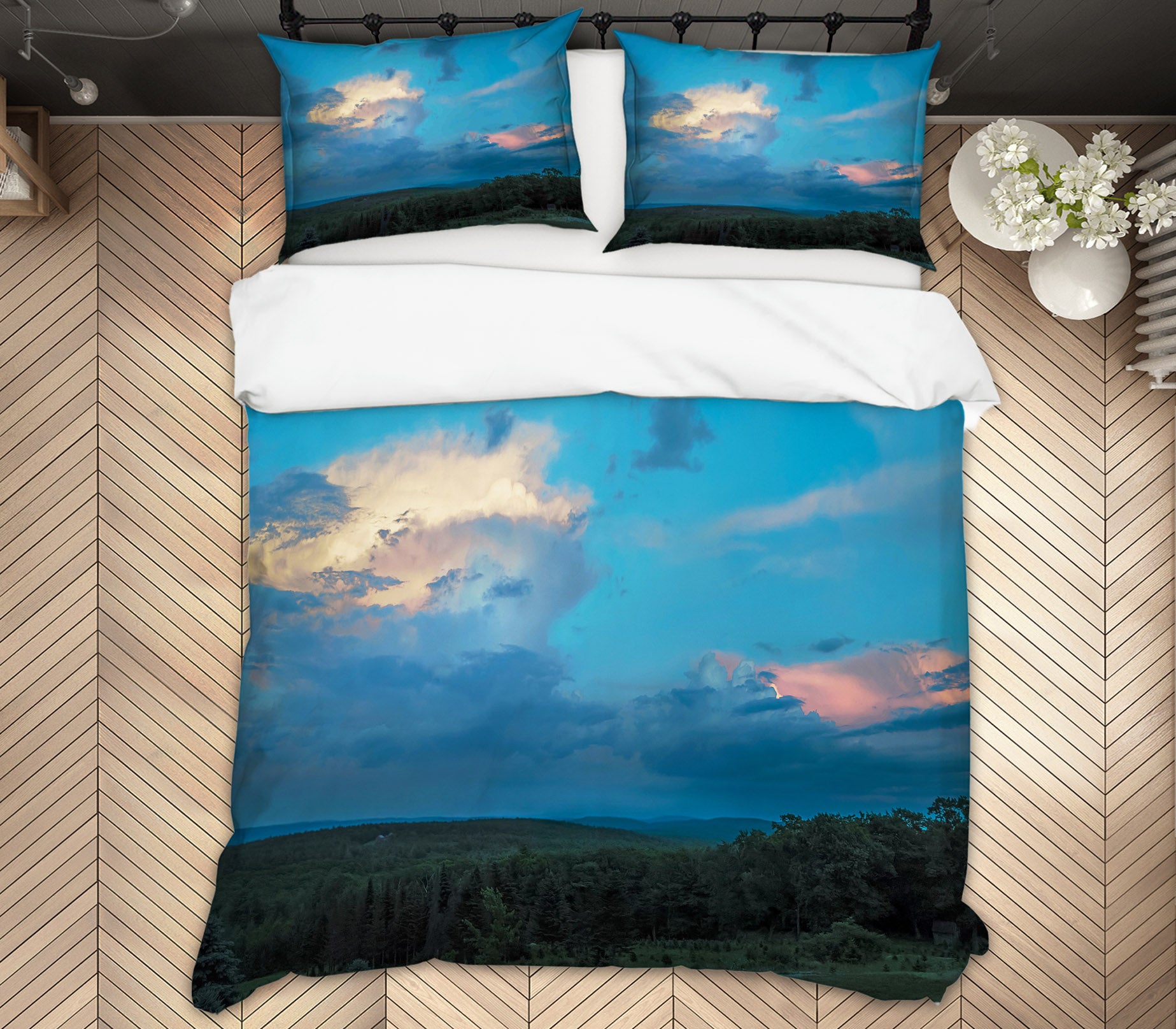 3D Blue Sky 86020 Jerry LoFaro bedding Bed Pillowcases Quilt