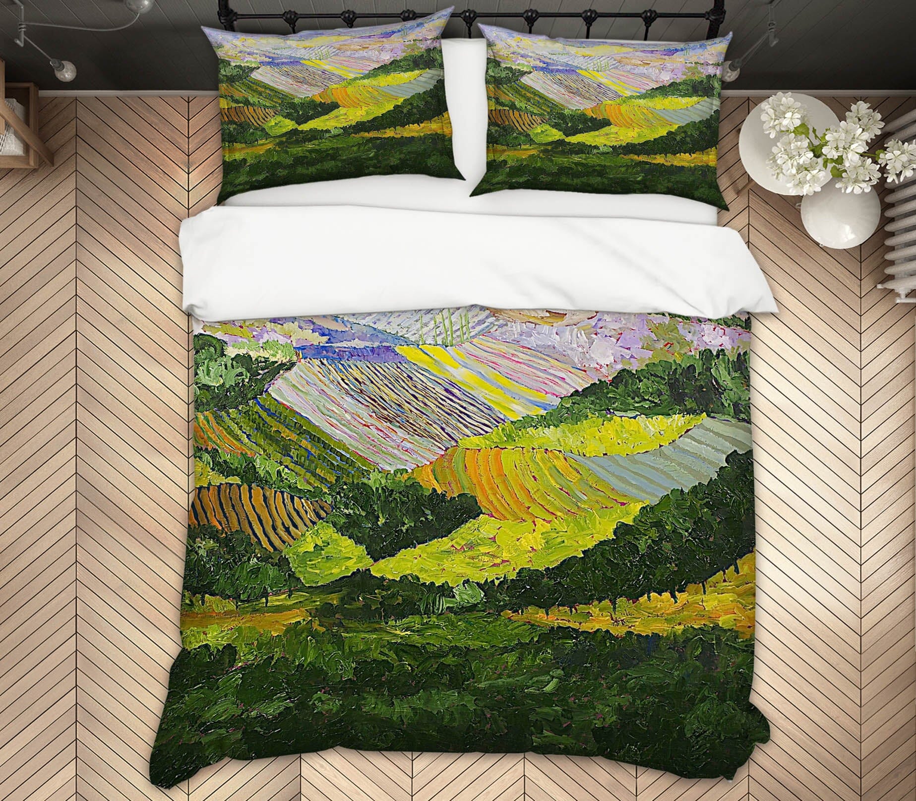 3D Forest And Harvest 2106 Allan P. Friedlander Bedding Bed Pillowcases Quilt Quiet Covers AJ Creativity Home 