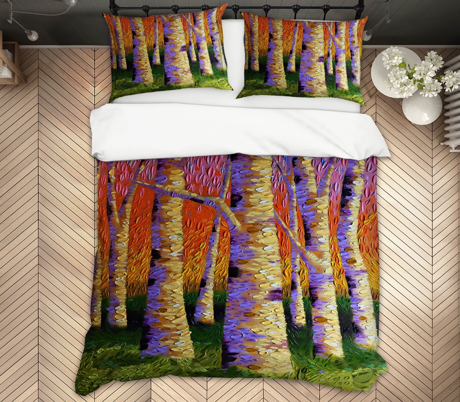 3D Rainbow Connection 2117 Dena Tollefson bedding Bed Pillowcases Quilt Quiet Covers AJ Creativity Home 