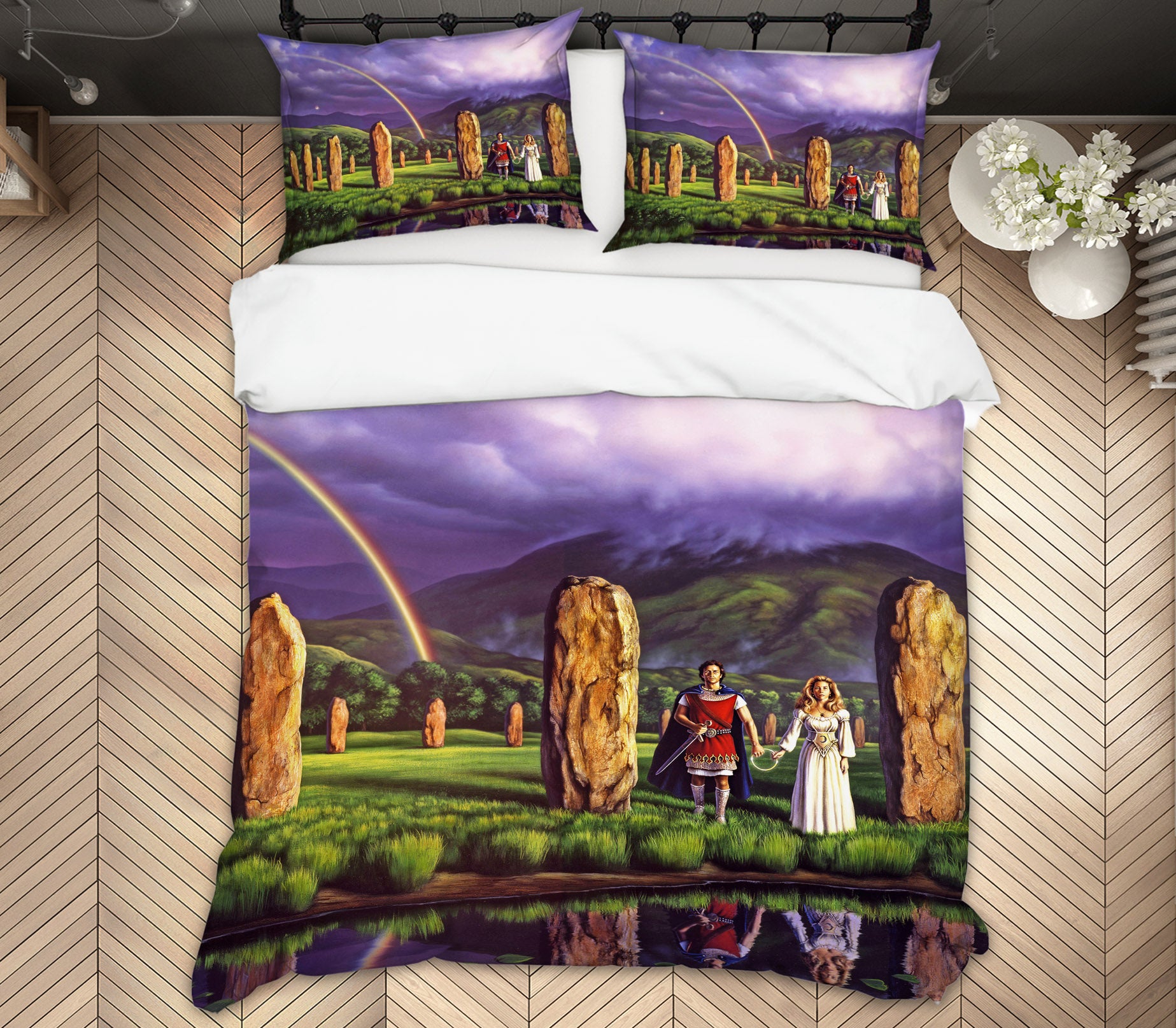3D Stones Of Years 86048 Jerry LoFaro bedding Bed Pillowcases Quilt