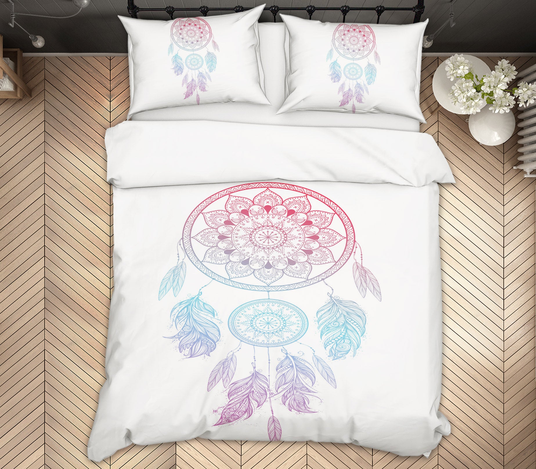 3D Dreamcatcher 14217 Bed Pillowcases Quilt