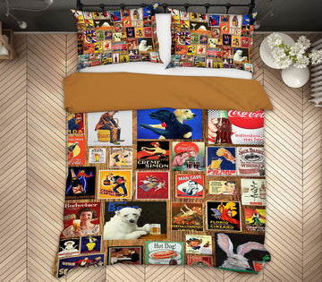 3D Poster Collection 13009 Bed Pillowcases Quilt