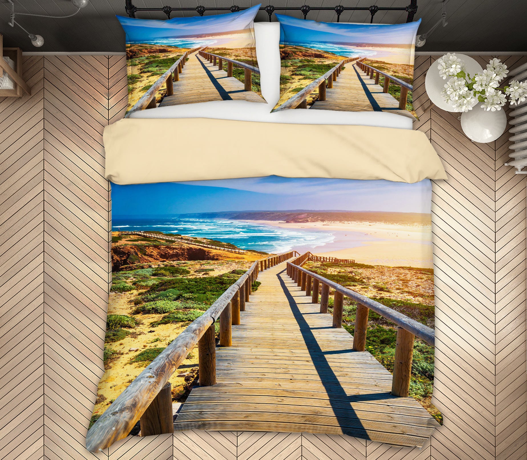 3D Corridor 15164 Bed Pillowcases Quilt