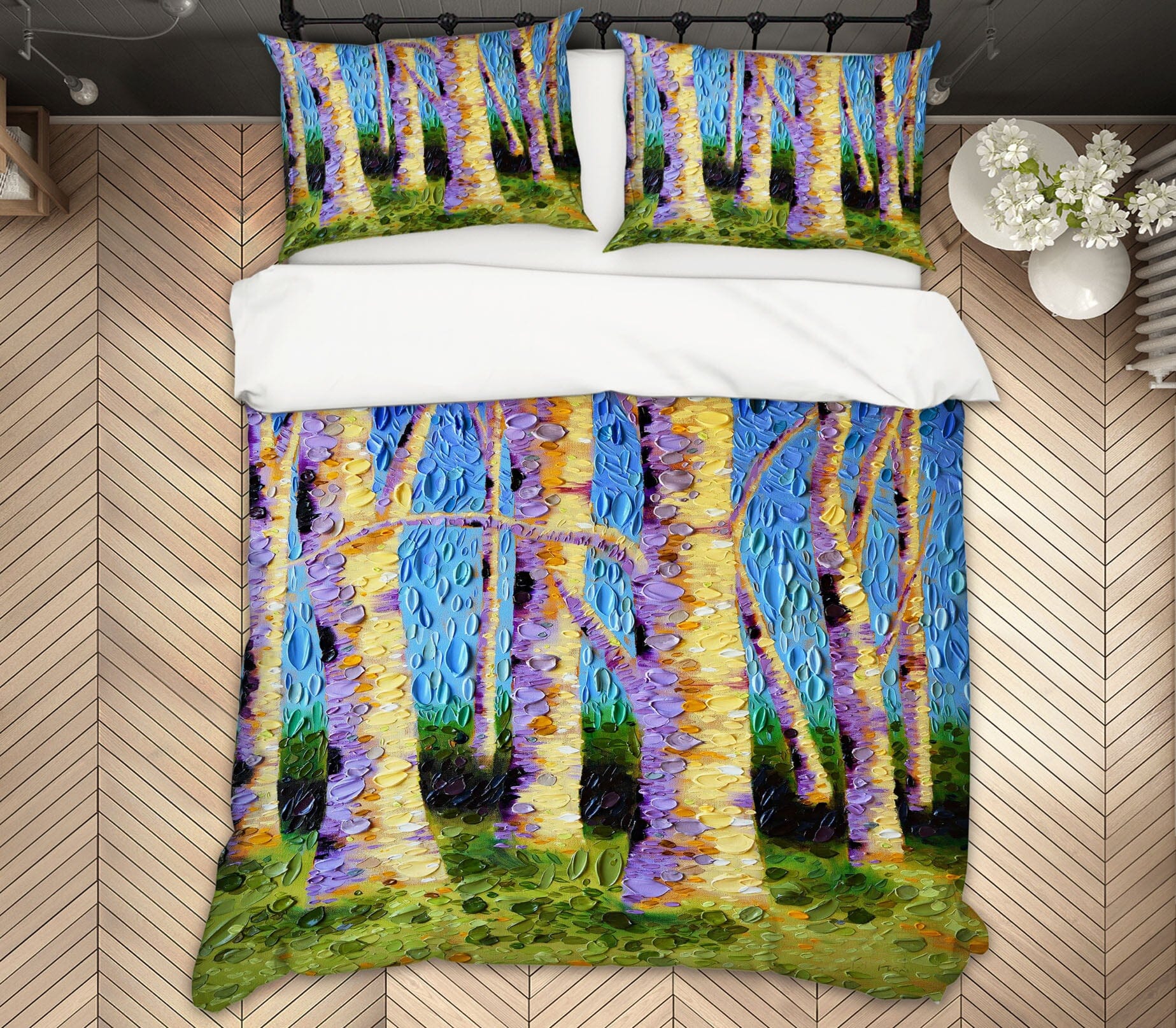 3D The Lyrical Garden 2126 Dena Tollefson bedding Bed Pillowcases Quilt Quiet Covers AJ Creativity Home 