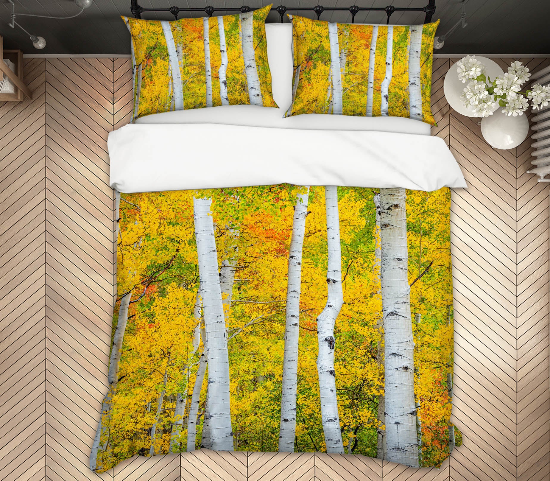 3D Tree Forest 152 Marco Carmassi Bedding Bed Pillowcases Quilt
