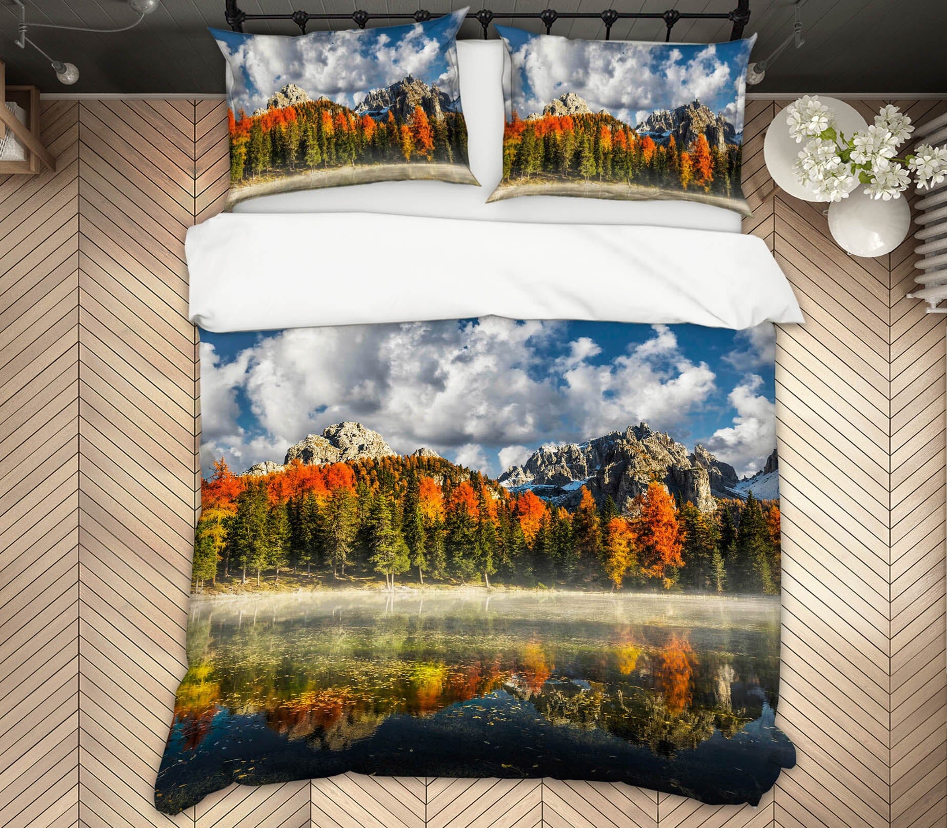 3D Clear Lake 2164 Marco Carmassi Bedding Bed Pillowcases Quilt Quiet Covers AJ Creativity Home 