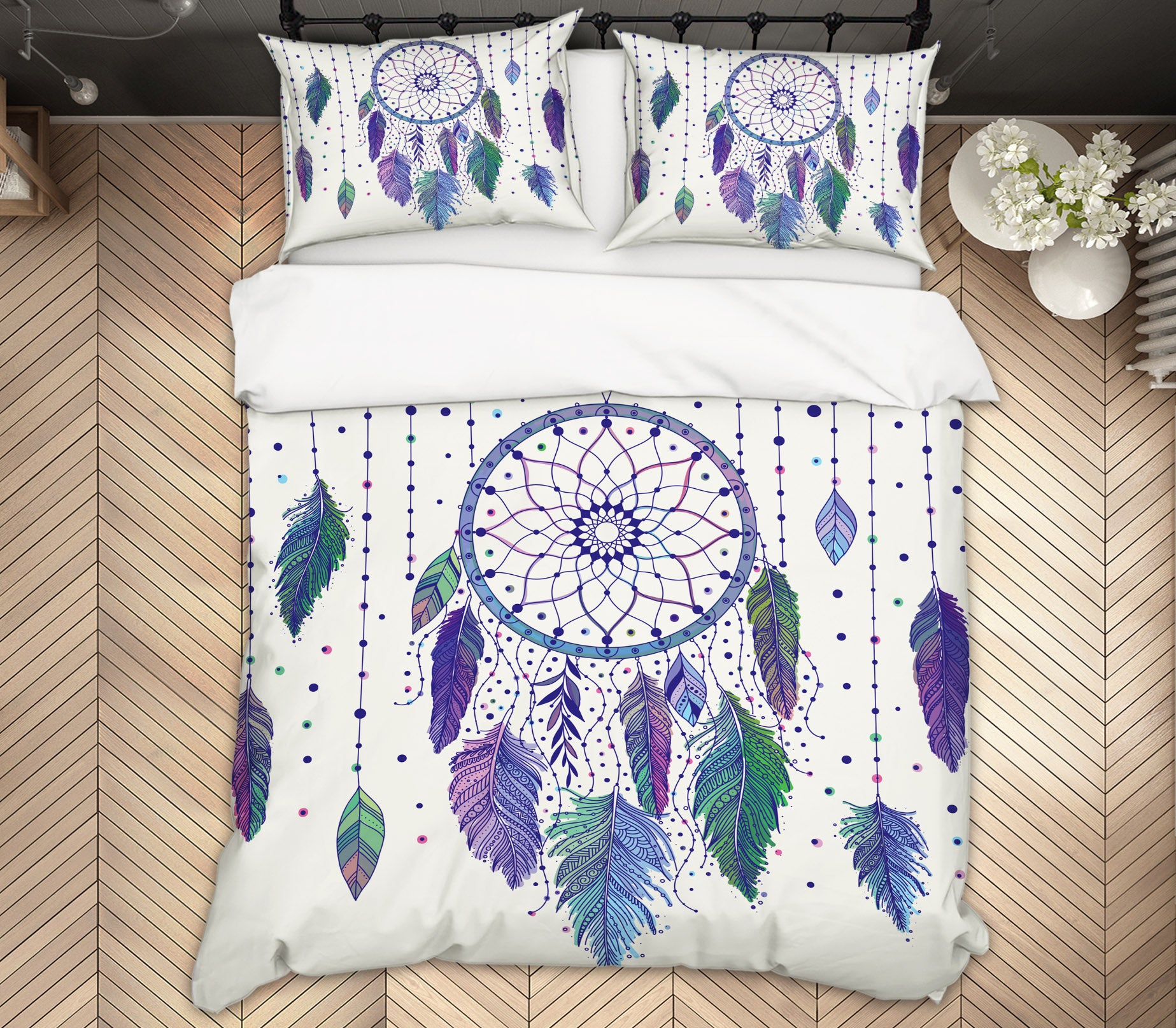 3D Dreamcatcher 14210 Bed Pillowcases Quilt