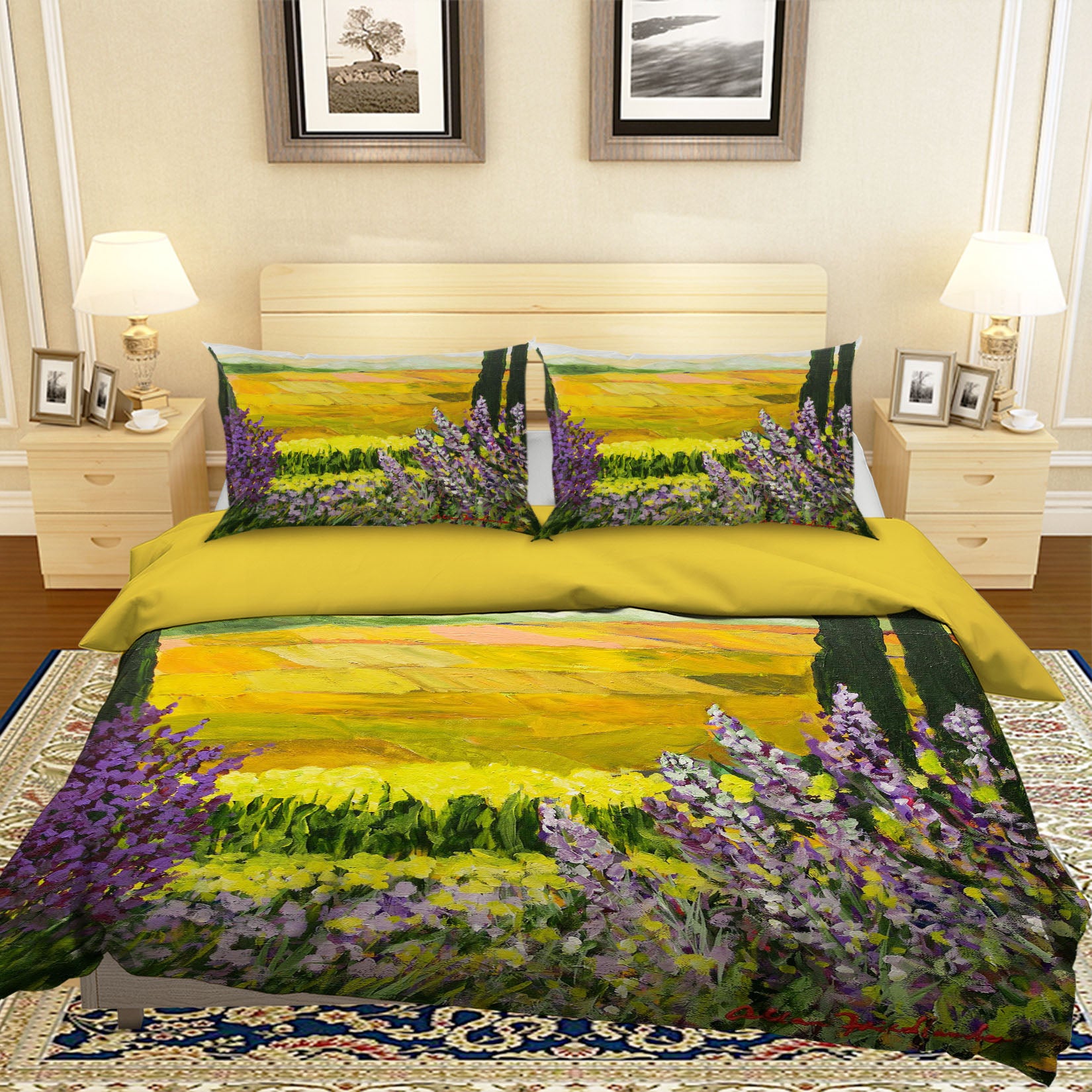 3D Golden Acres 1123 Allan P. Friedlander Bedding Bed Pillowcases Quilt