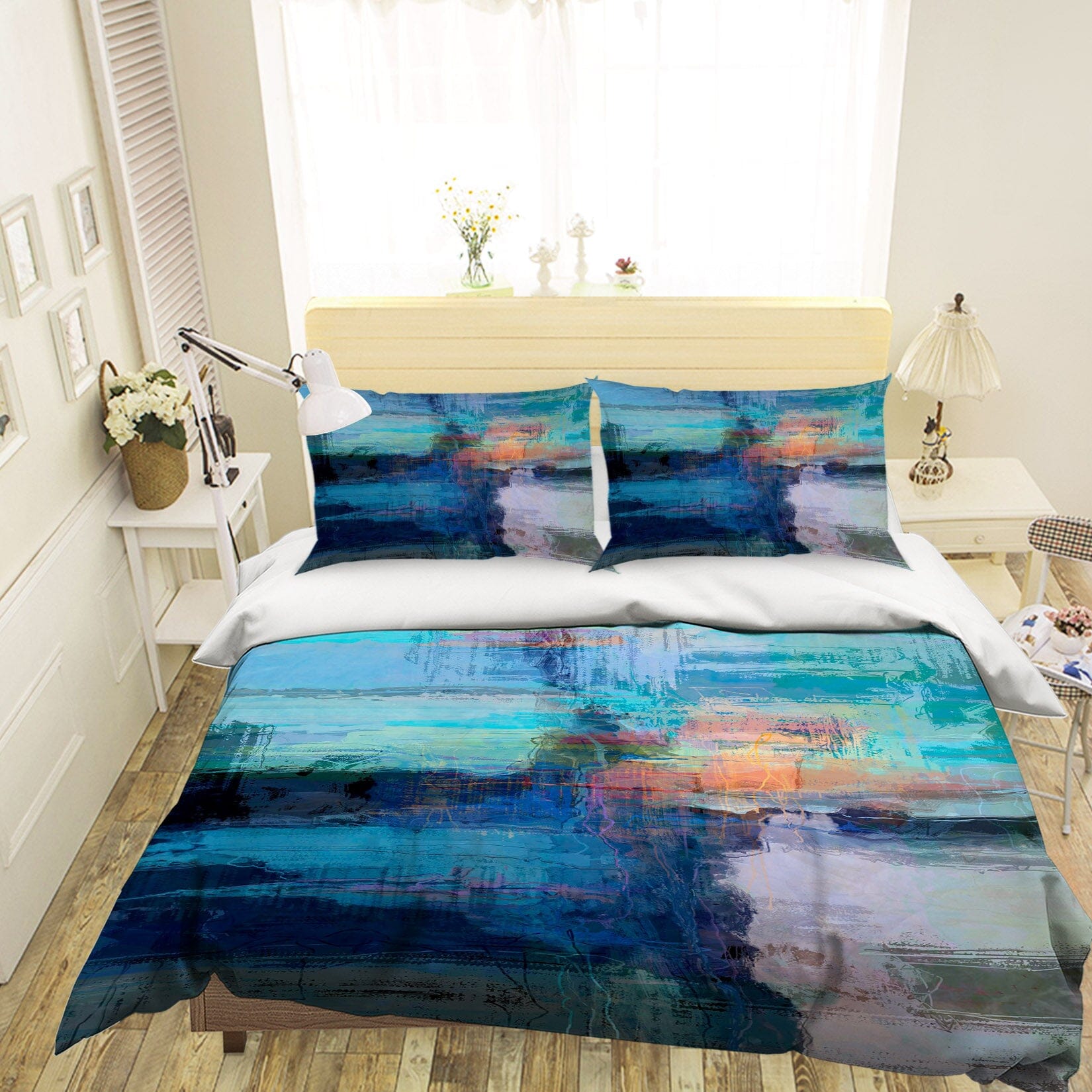 3D Sunset 2102 Michael Tienhaara Bedding Bed Pillowcases Quilt Quiet Covers AJ Creativity Home 