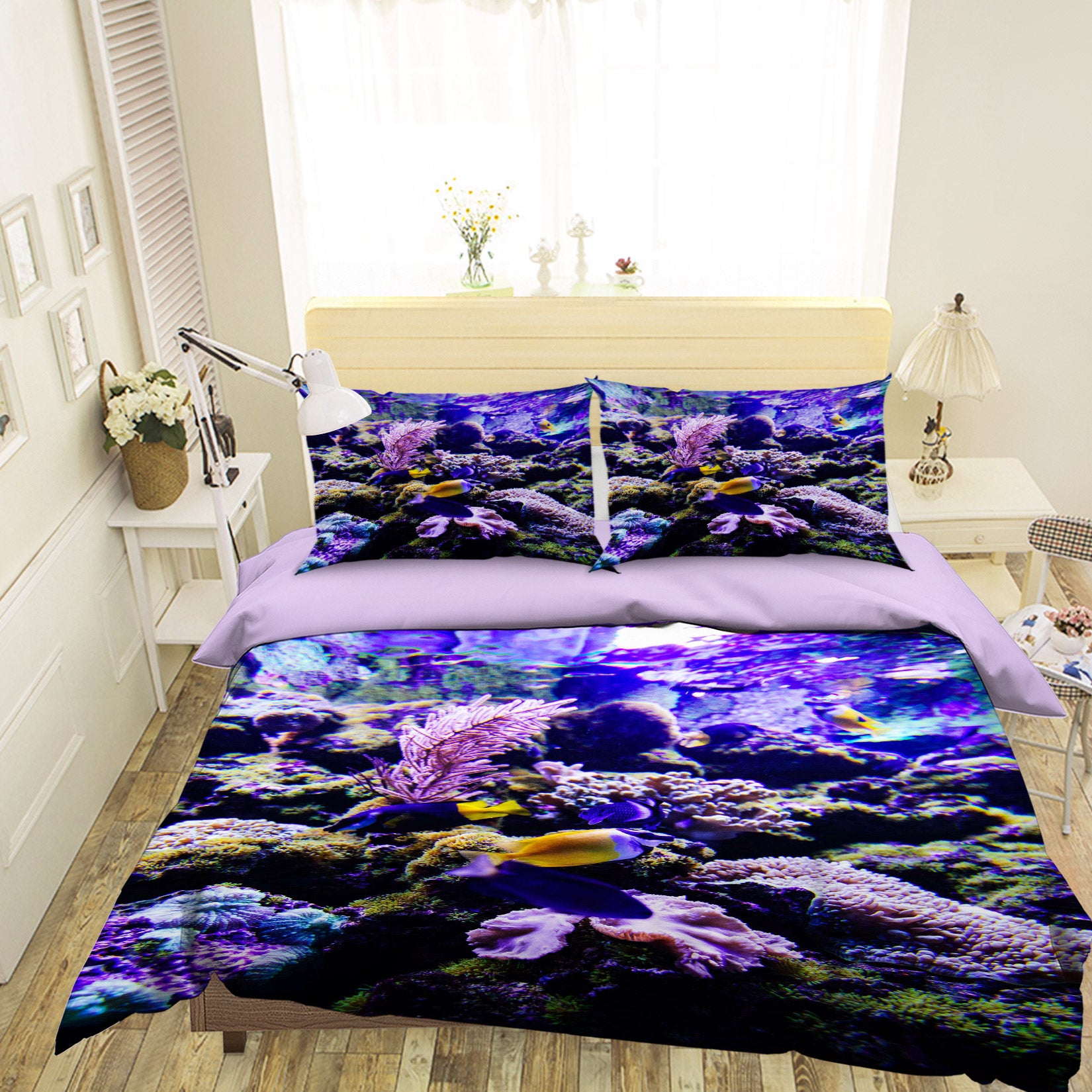 3D Reef Coral 15146 Bed Pillowcases Quilt