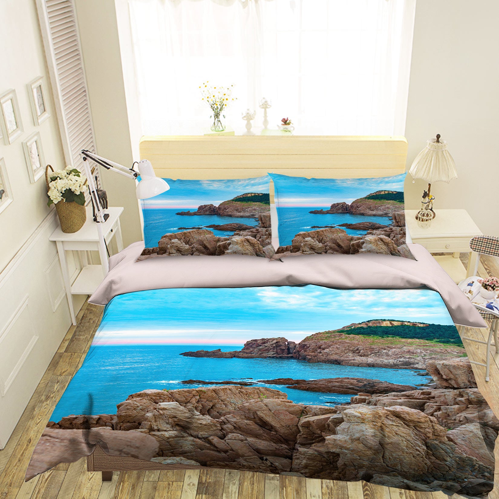 3D Sea Reef 15179 Bed Pillowcases Quilt