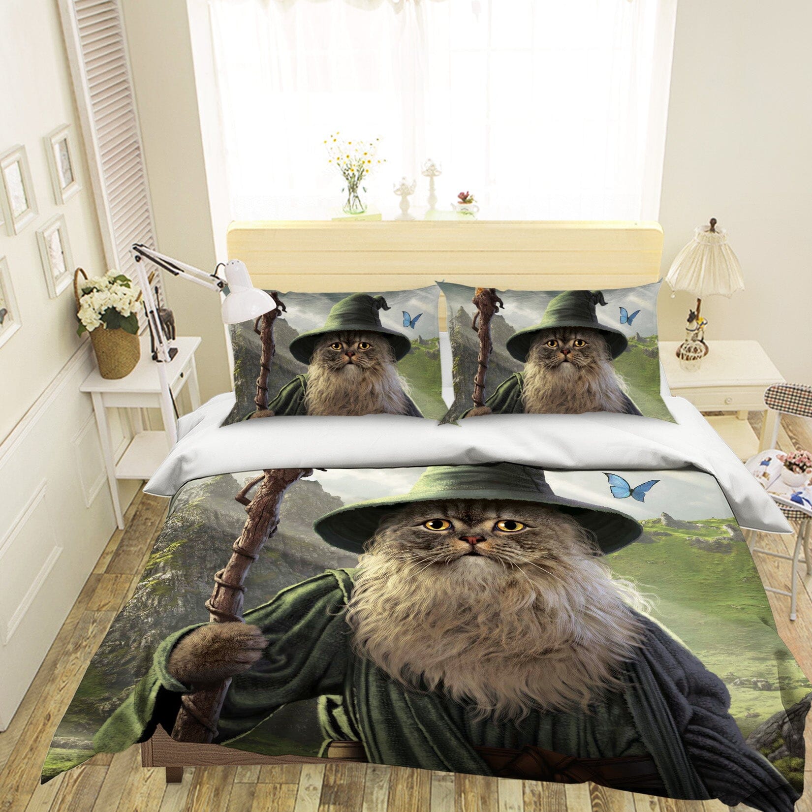 3D Catdalf Def 027 Bed Pillowcases Quilt Exclusive Designer Vincent Quiet Covers AJ Creativity Home 