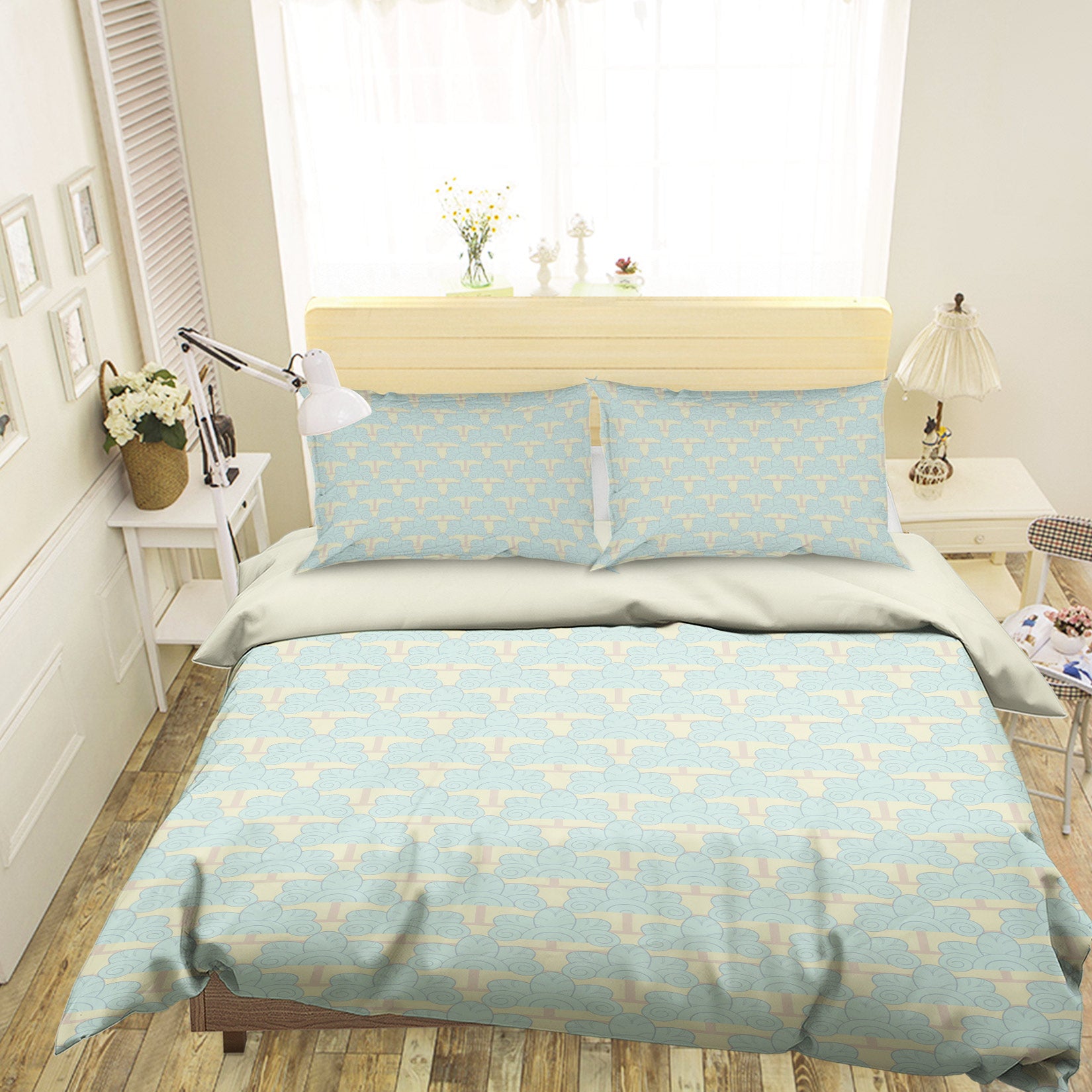 3D Yellow Pattern 98160 Kasumi Loffler Bedding Bed Pillowcases Quilt