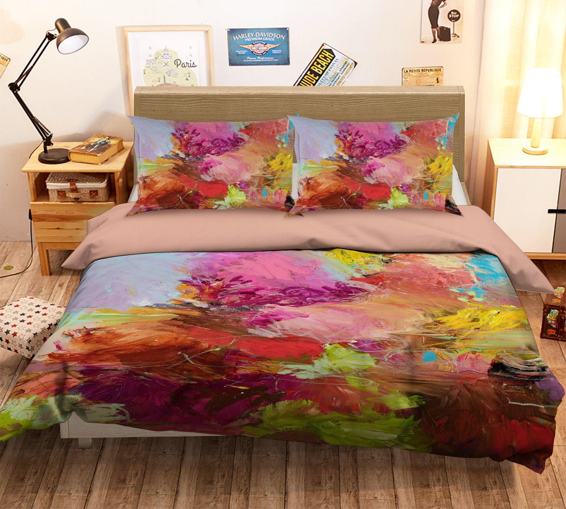 3D Thick Smoke 126 Allan P. Friedlander Bedding Bed Pillowcases Quilt Quiet Covers AJ Creativity Home 