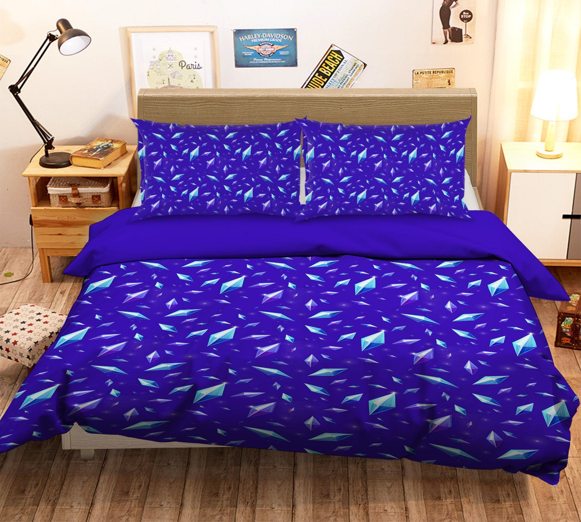 3D Light Spot 107 Rose Catherine Khan Bedding Bed Pillowcases Quilt Quiet Covers AJ Creativity Home 