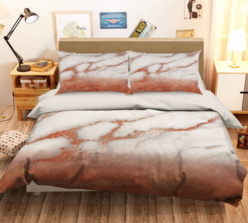 3D Brown Marble Texture 18139 Uta Naumann Bedding Bed Pillowcases Quilt