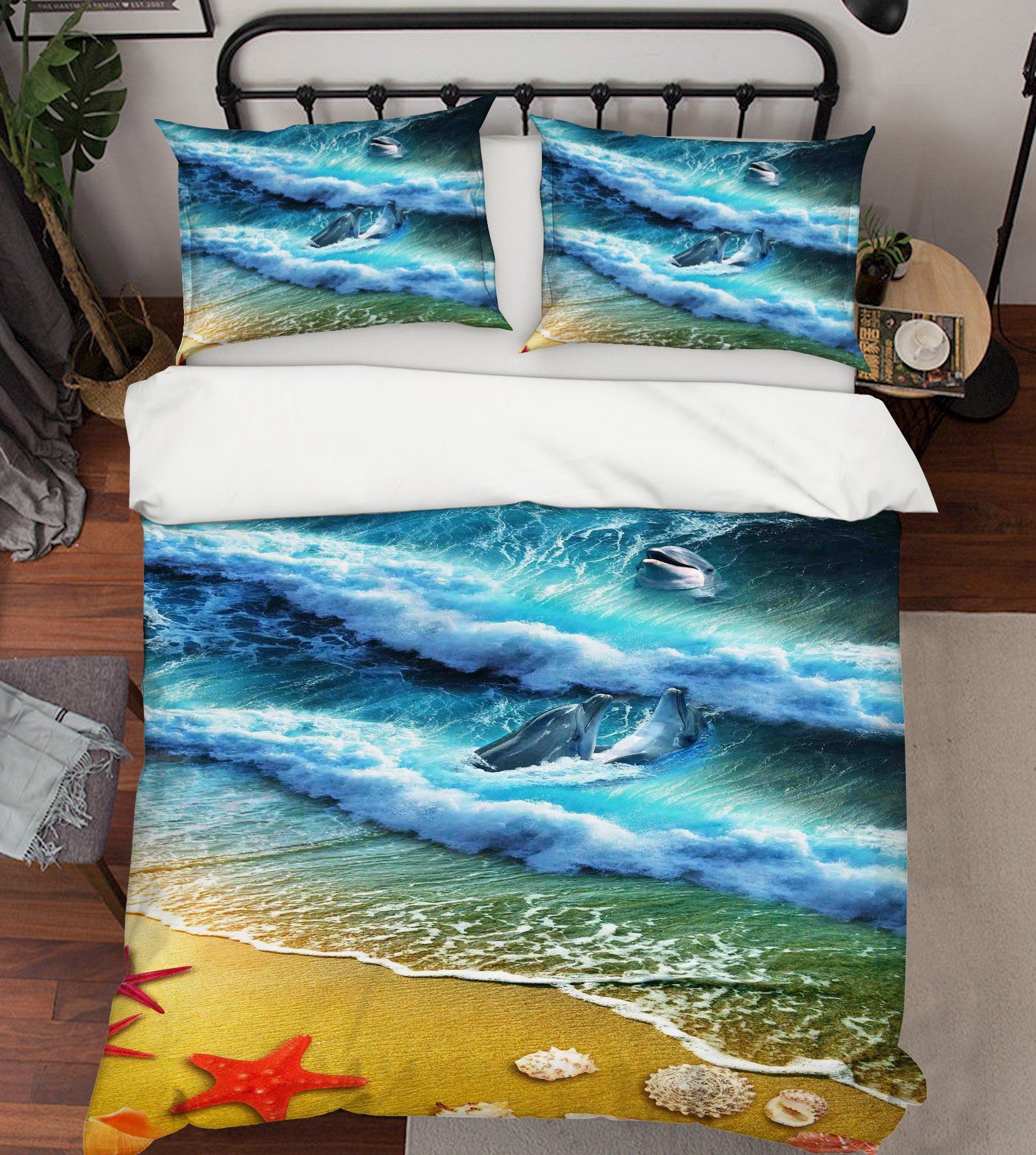 3D Ocean Starfish 240 Bed Pillowcases Quilt Wallpaper AJ Wallpaper 