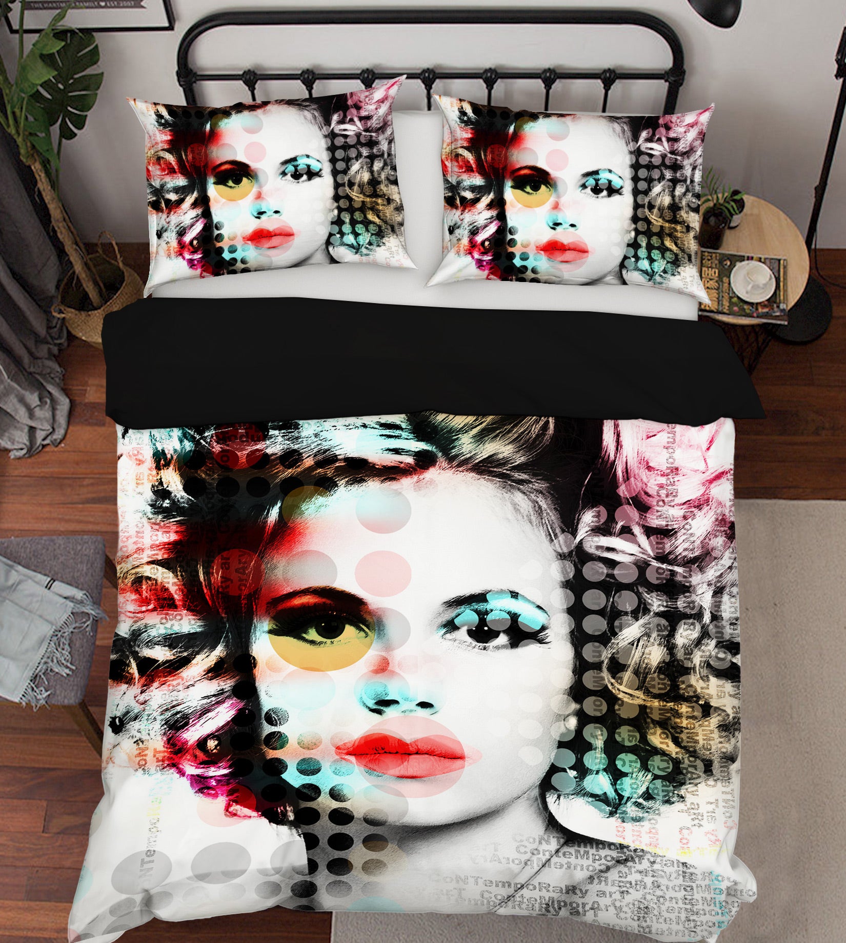 3D Star Woman 048 Bed Pillowcases Quilt
