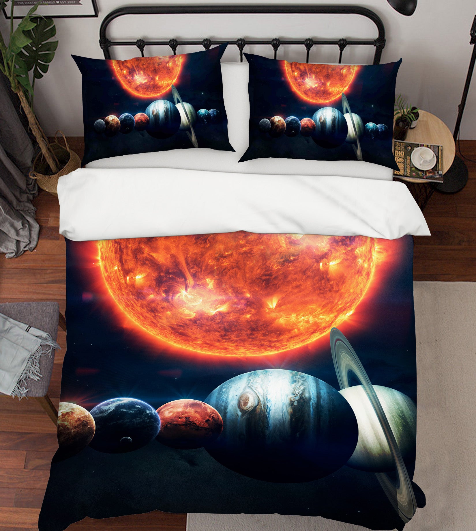 3D Planet 60110 Bed Pillowcases Quilt