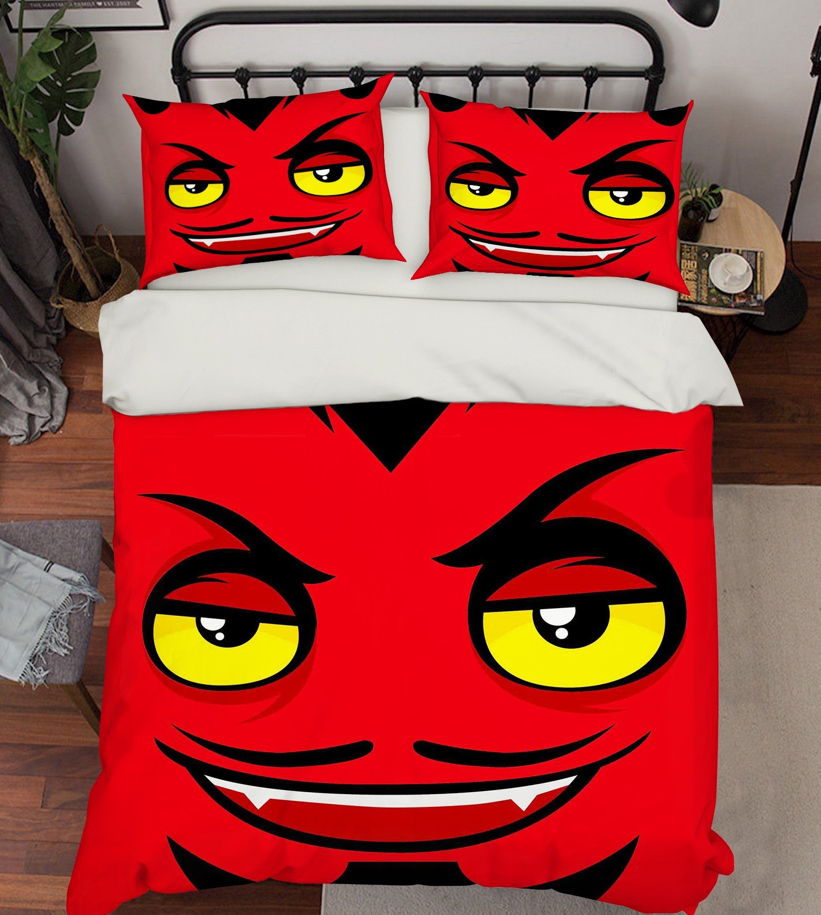 3D Funny Pattern 329 Bed Pillowcases Quilt Wallpaper AJ Wallpaper 