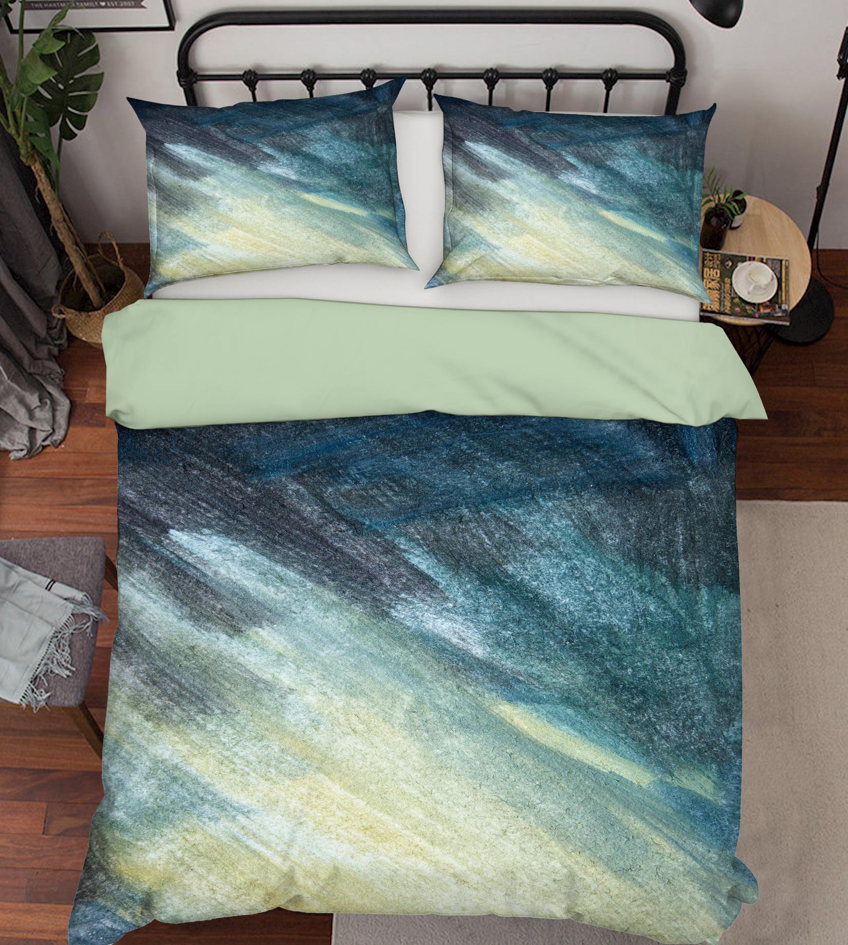 3D Pattern 60003 Bed Pillowcases Quilt