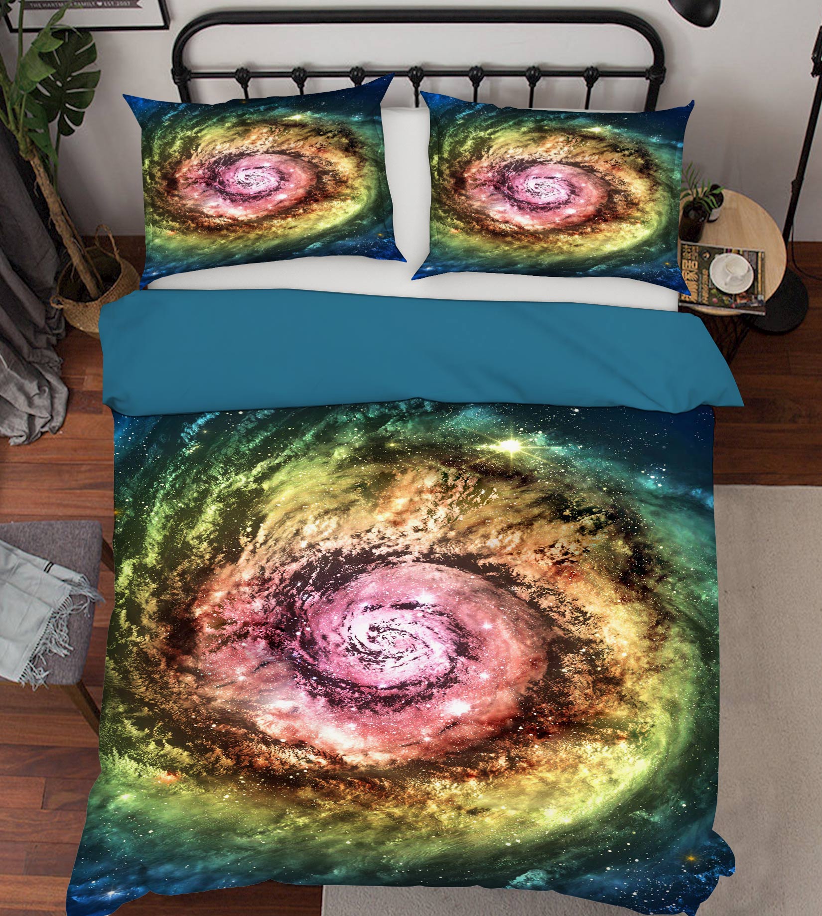3D Whirlpool 16169 Bed Pillowcases Quilt