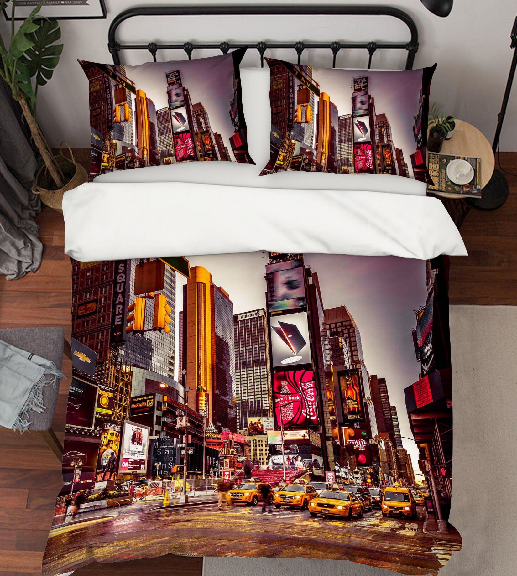 3D Paris Street 2007 Assaf Frank Bedding Bed Pillowcases Quilt Quiet Covers AJ Creativity Home 