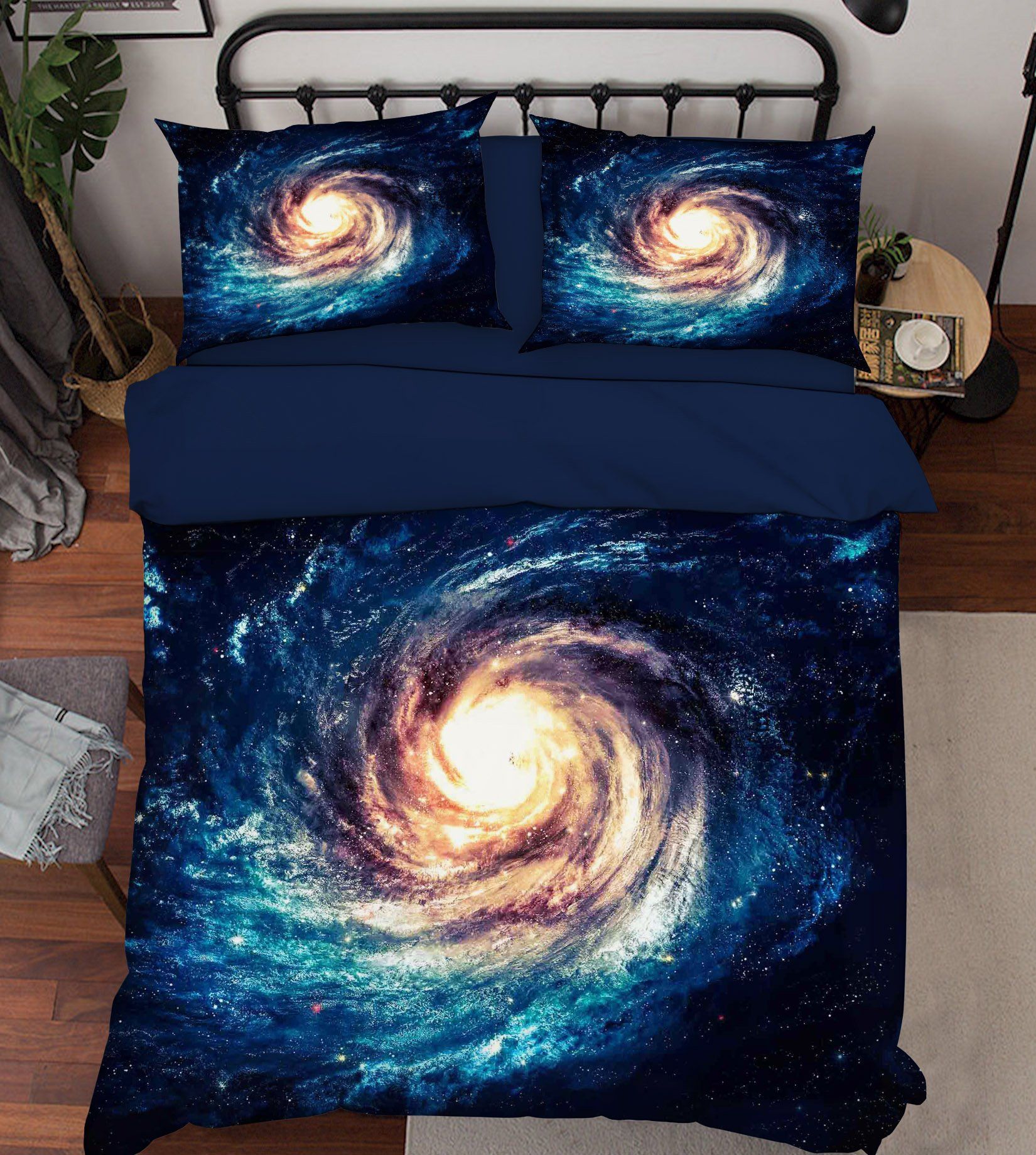 3D Spiral Nebula 168 Bed Pillowcases Quilt Wallpaper AJ Wallpaper 
