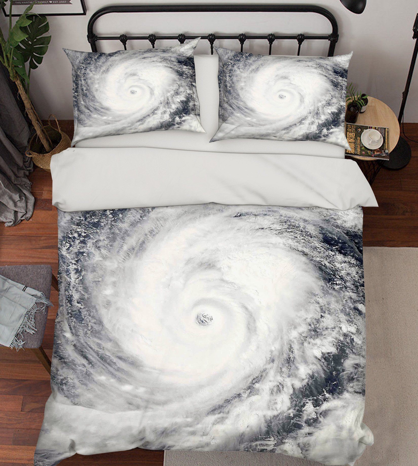 3D Spiral Wave 255 Bed Pillowcases Quilt Wallpaper AJ Wallpaper 