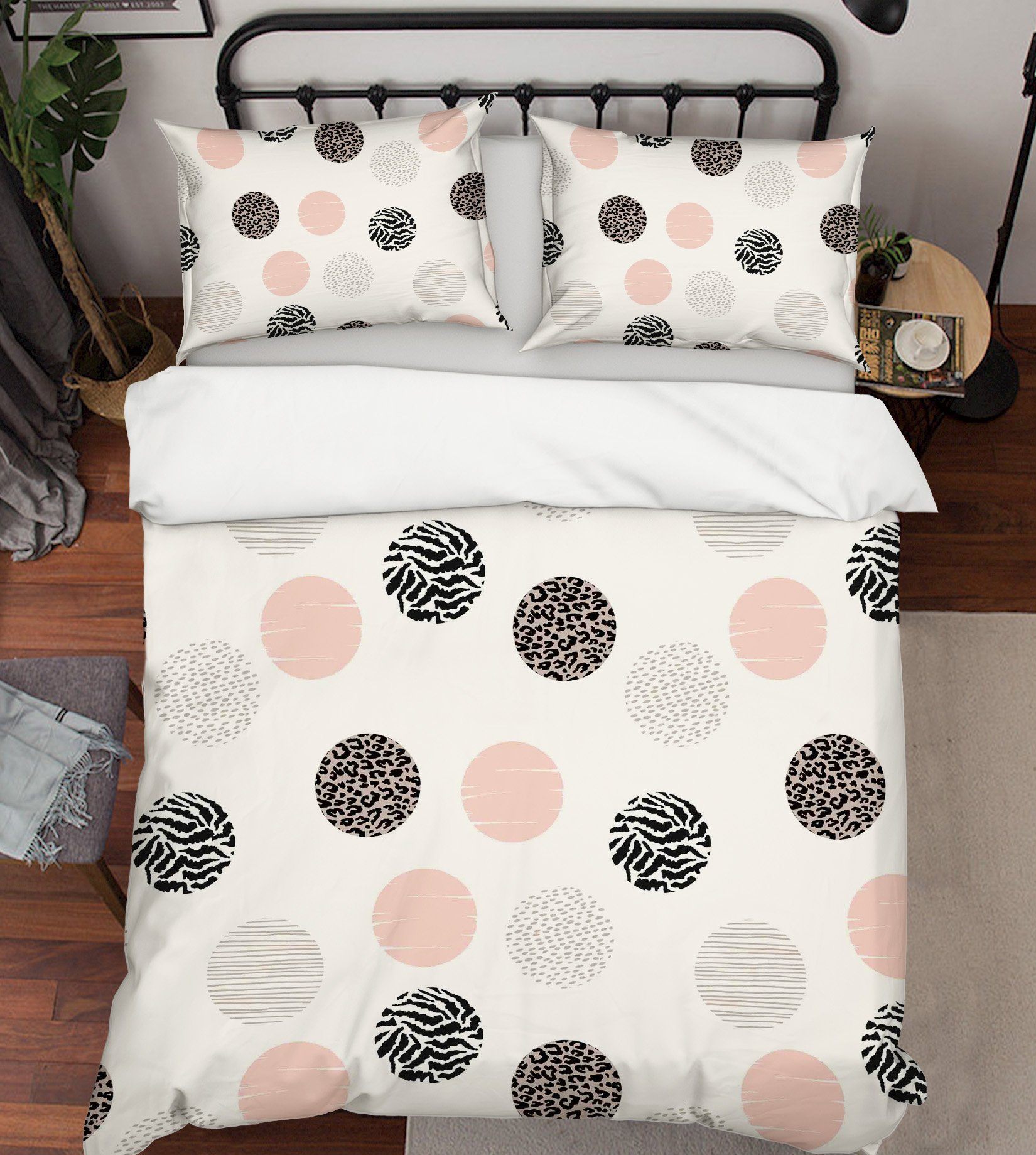 3D Circle Diagram 068 Bed Pillowcases Quilt Wallpaper AJ Wallpaper 