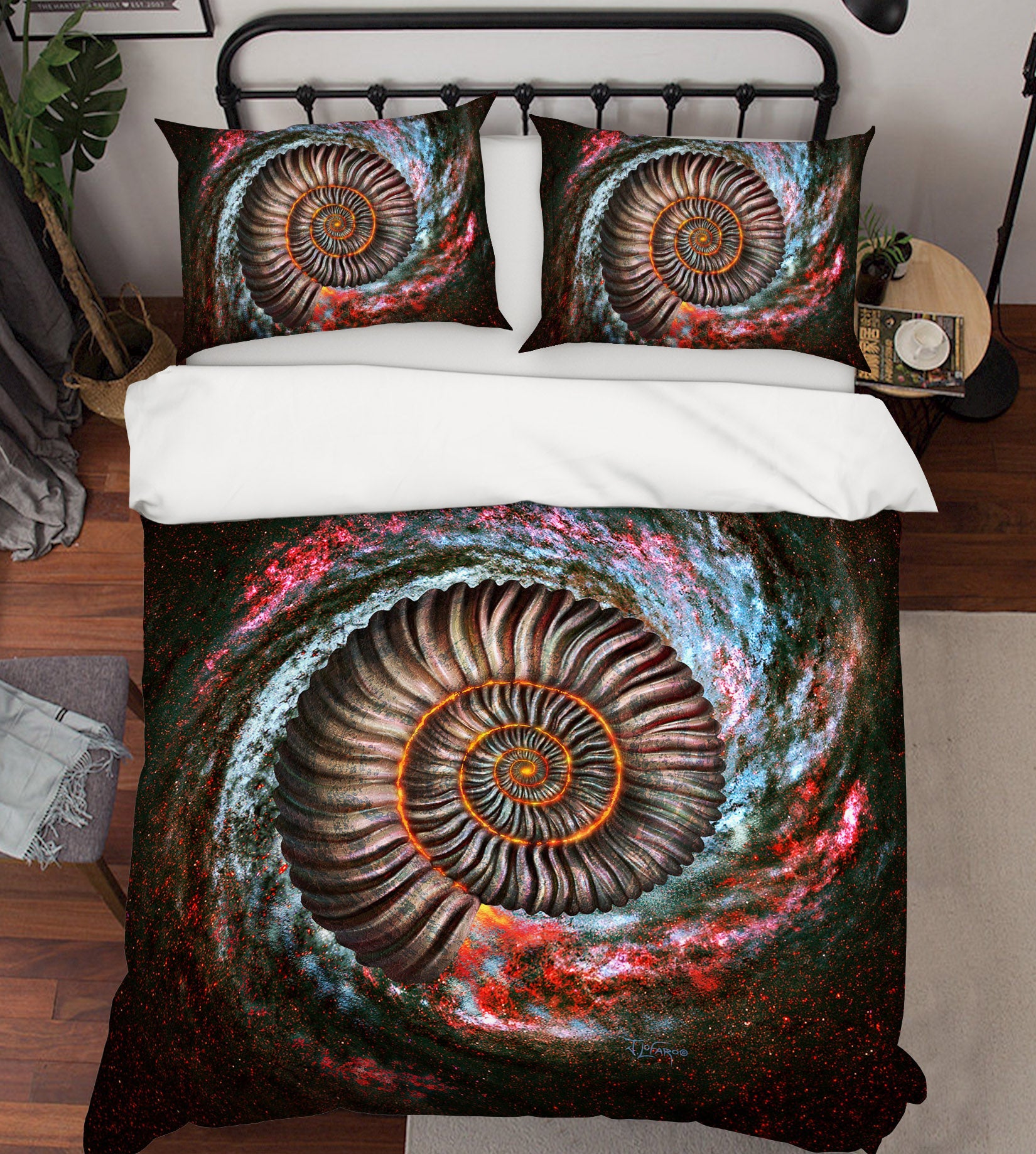 3D Starry Sky Vortex 18058 Jerry LoFaro bedding Bed Pillowcases Quilt