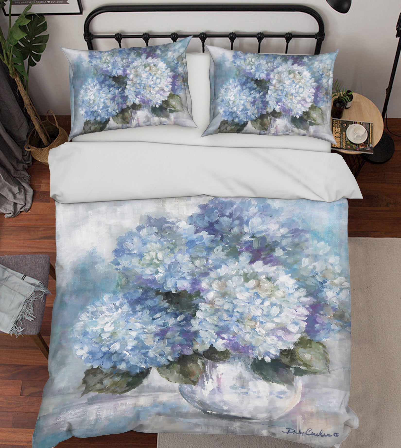 3D Flower Ball Bush 2104 Debi Coules Bedding Bed Pillowcases Quilt