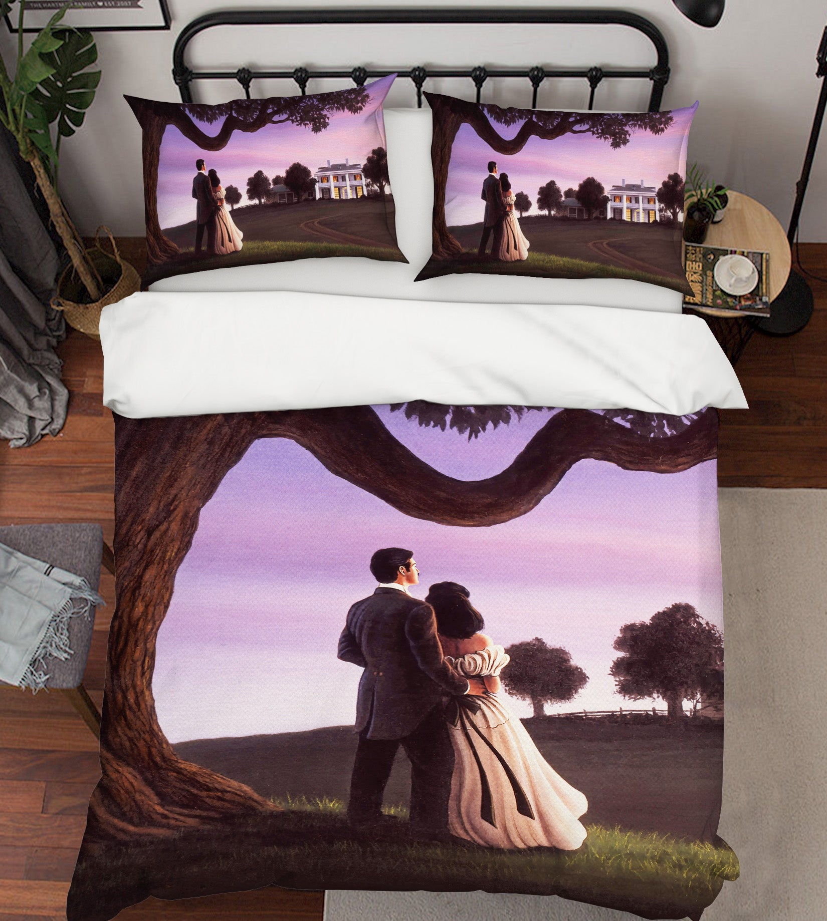 3D Tree Lovers 86029 Jerry LoFaro bedding Bed Pillowcases Quilt