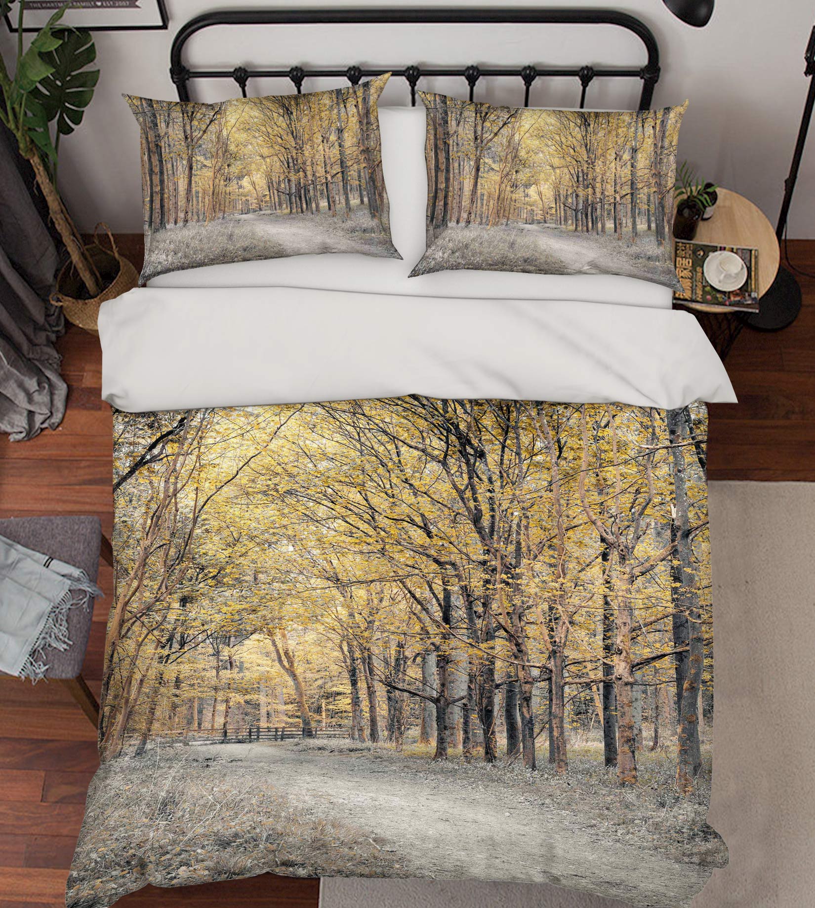 3D Forest Path 6997 Assaf Frank Bedding Bed Pillowcases Quilt Cover Duvet Cover