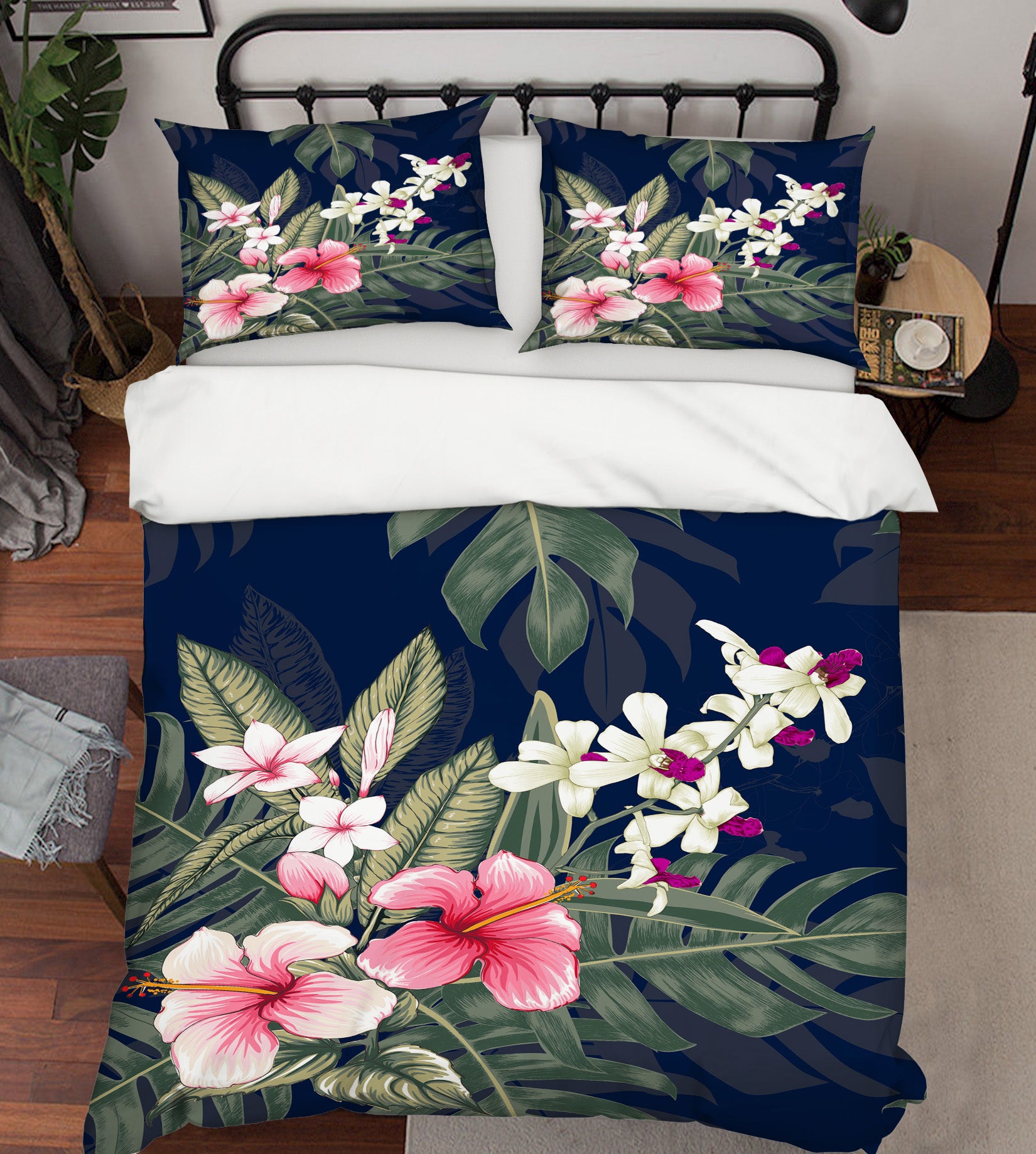 3D Bouquet 61036 Bed Pillowcases Quilt