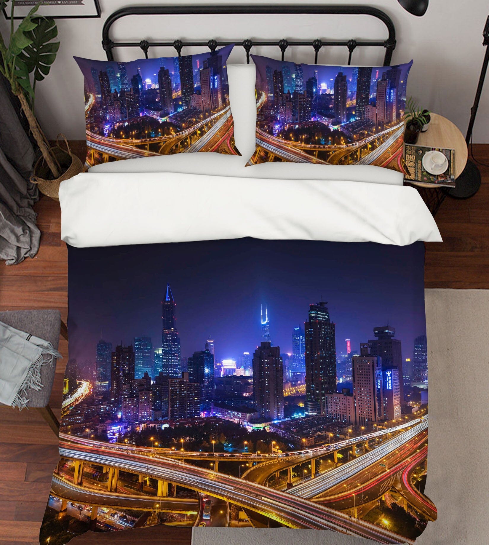 3D Silent City 2107 Marco Carmassi Bedding Bed Pillowcases Quilt Quiet Covers AJ Creativity Home 