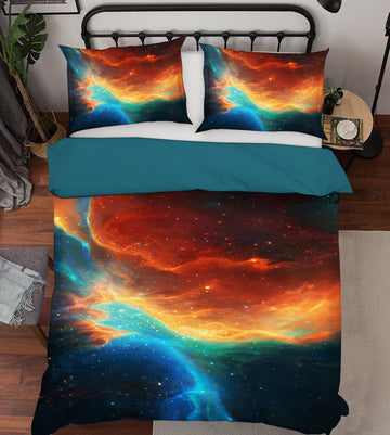 3D Starry Planet 16151 Bed Pillowcases Quilt