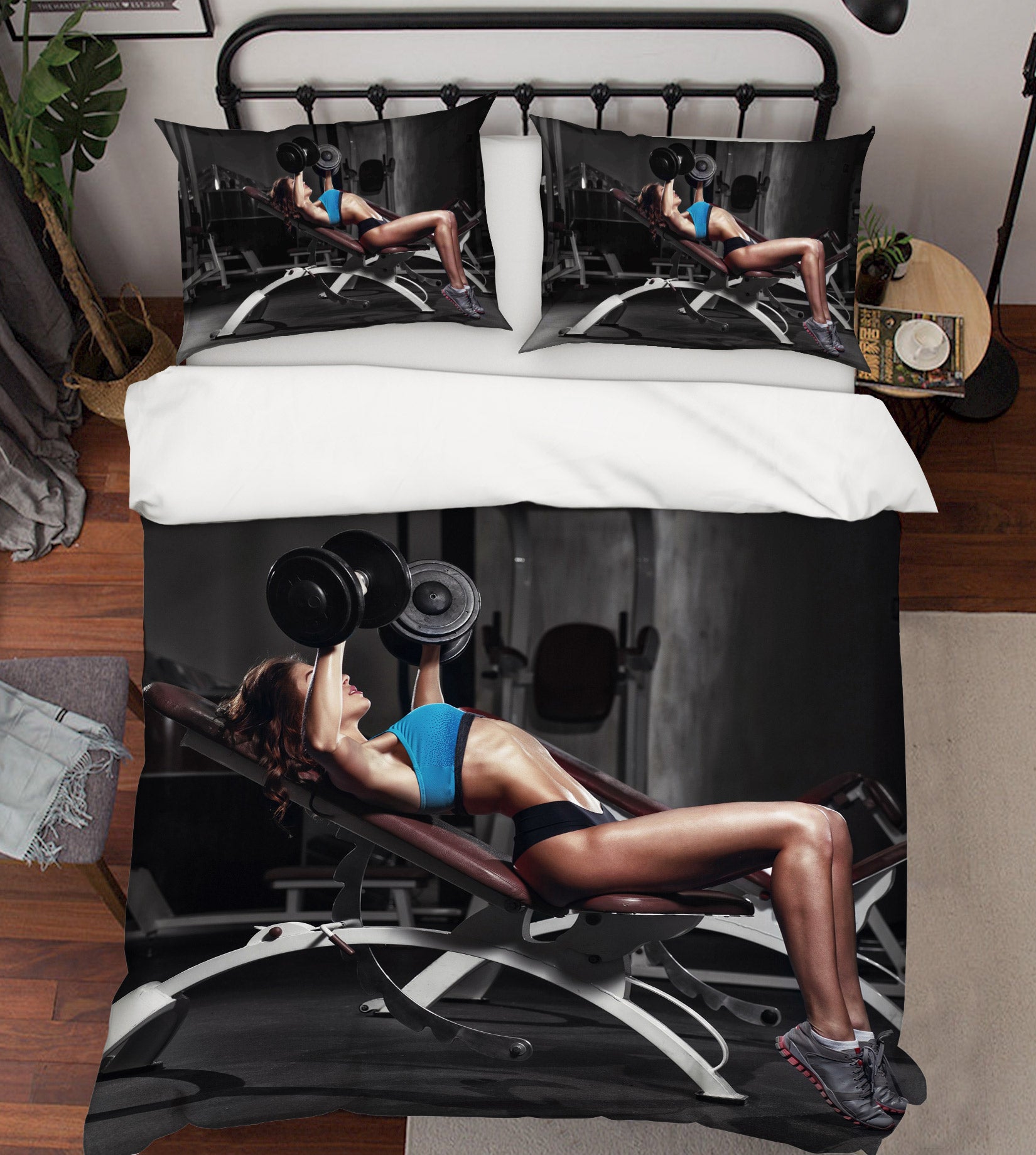 3D Fitness 14113 Bed Pillowcases Quilt