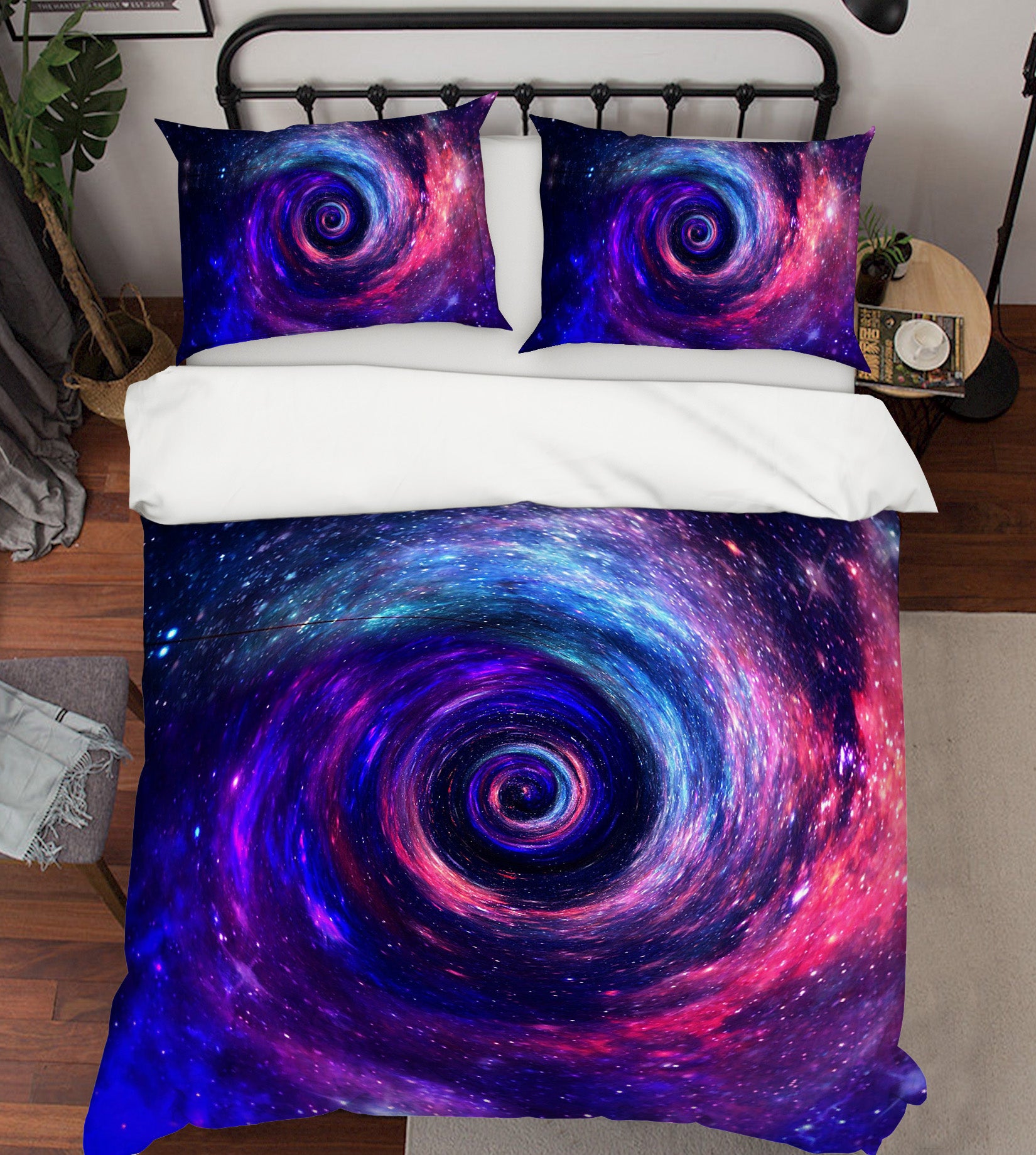 3D Color Vortex 60141 Bed Pillowcases Quilt