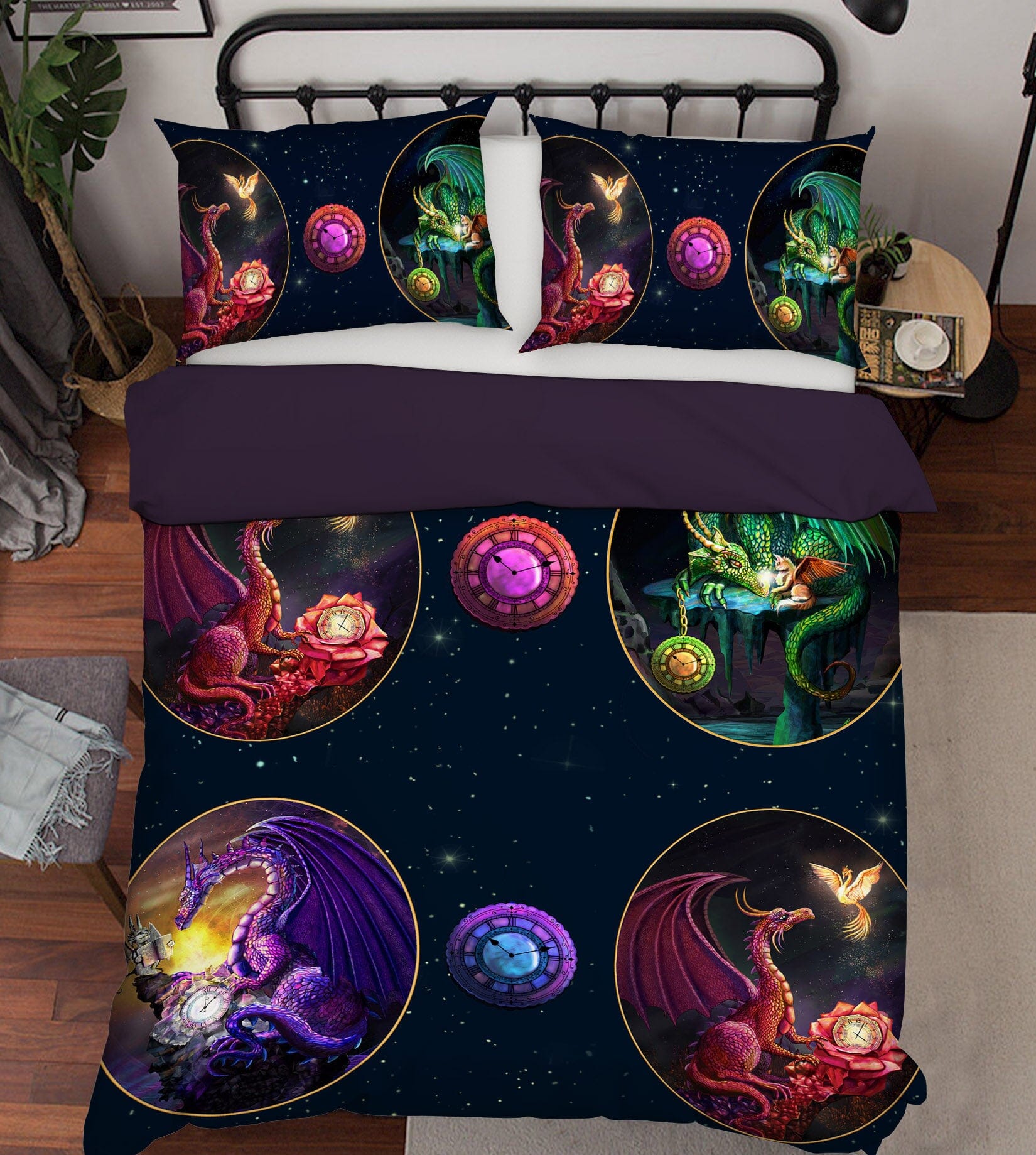 3D Dinosaur Eggs 109 Rose Catherine Khan Bedding Bed Pillowcases Quilt Quiet Covers AJ Creativity Home 