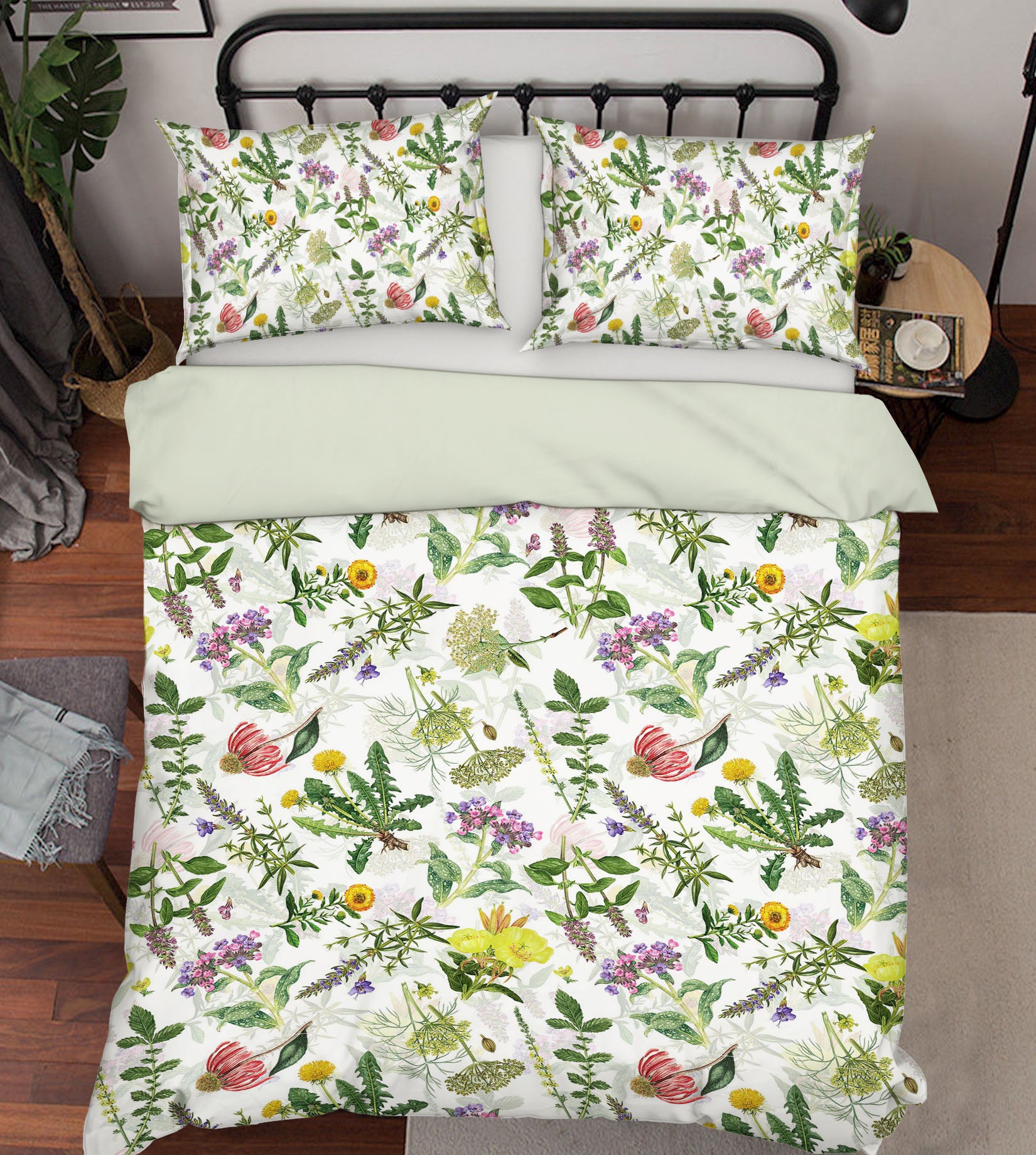 3D Flower 18213 Uta Naumann Bedding Bed Pillowcases Quilt