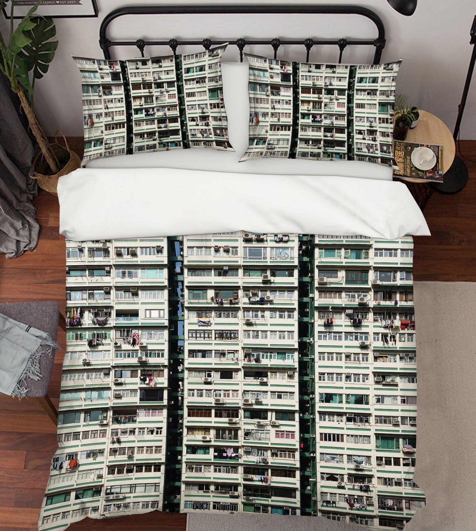 3D Tall Building 2136 Marco Carmassi Bedding Bed Pillowcases Quilt Quiet Covers AJ Creativity Home 