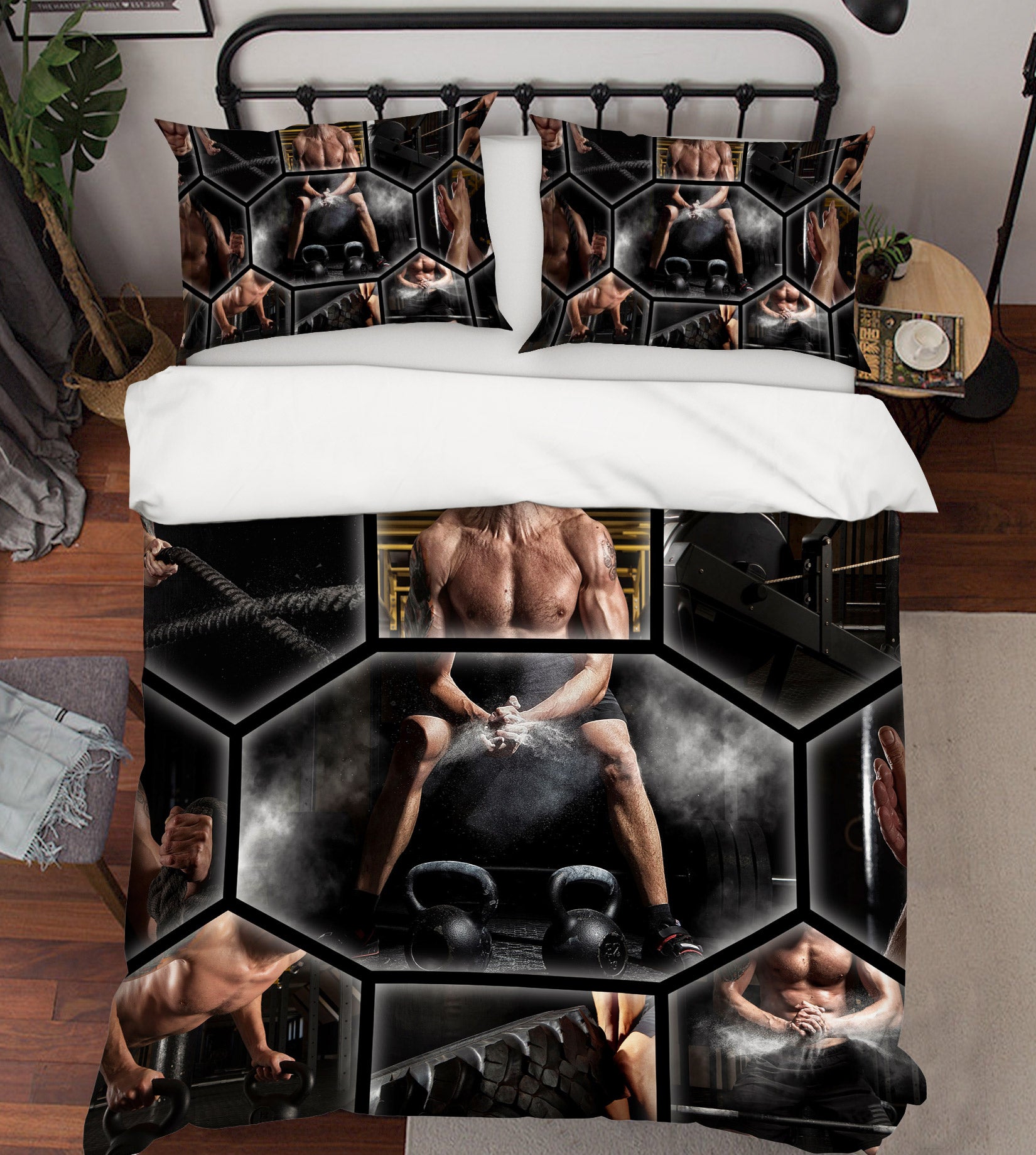 3D Fitness 14192 Bed Pillowcases Quilt