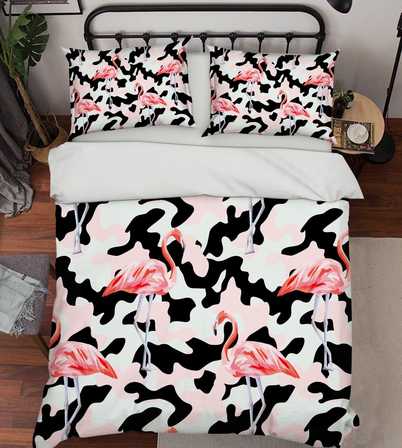 3D Birds Pattern 284 Bed Pillowcases Quilt Wallpaper AJ Wallpaper 