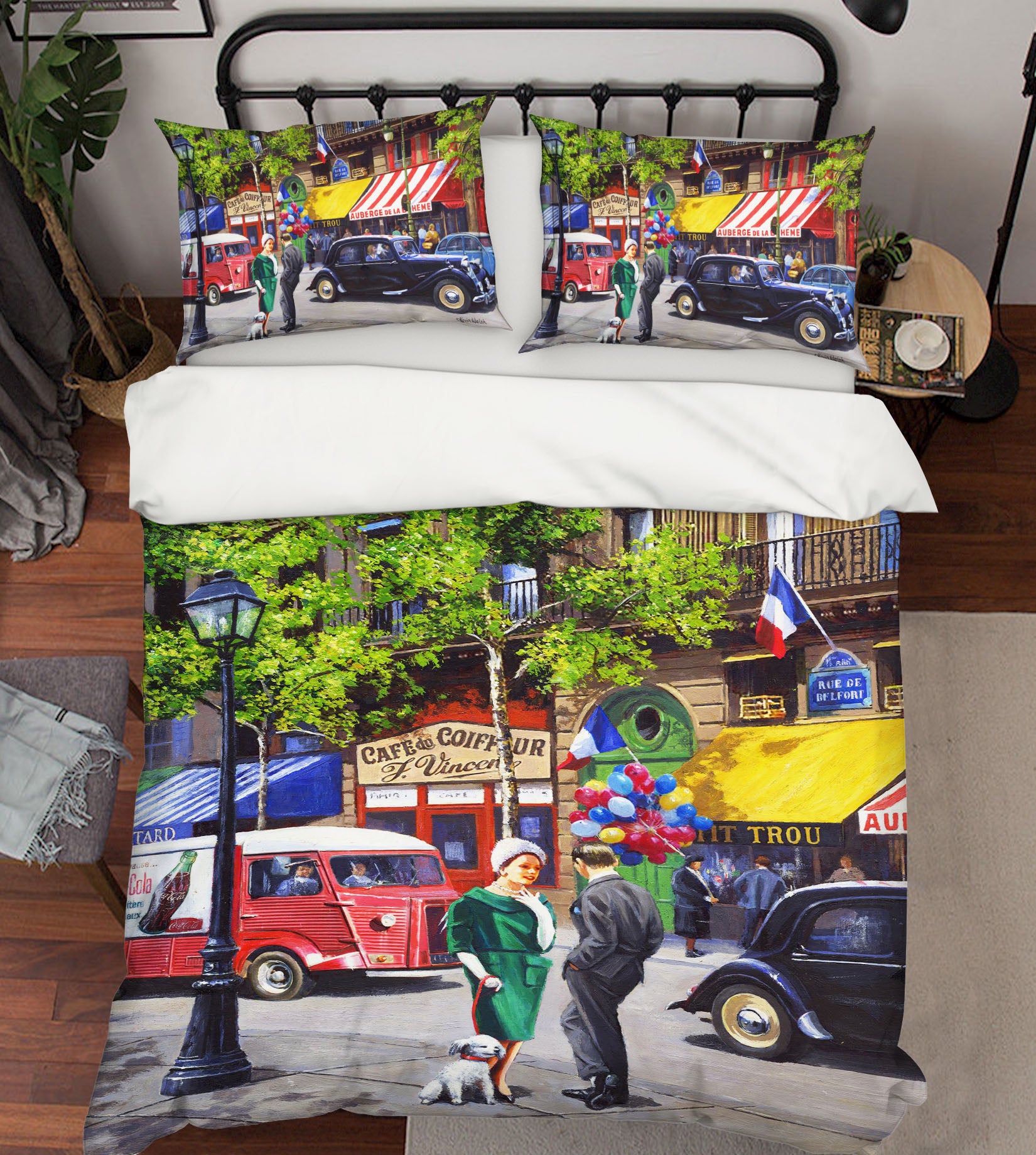 3D Street 12519 Kevin Walsh Bedding Bed Pillowcases Quilt