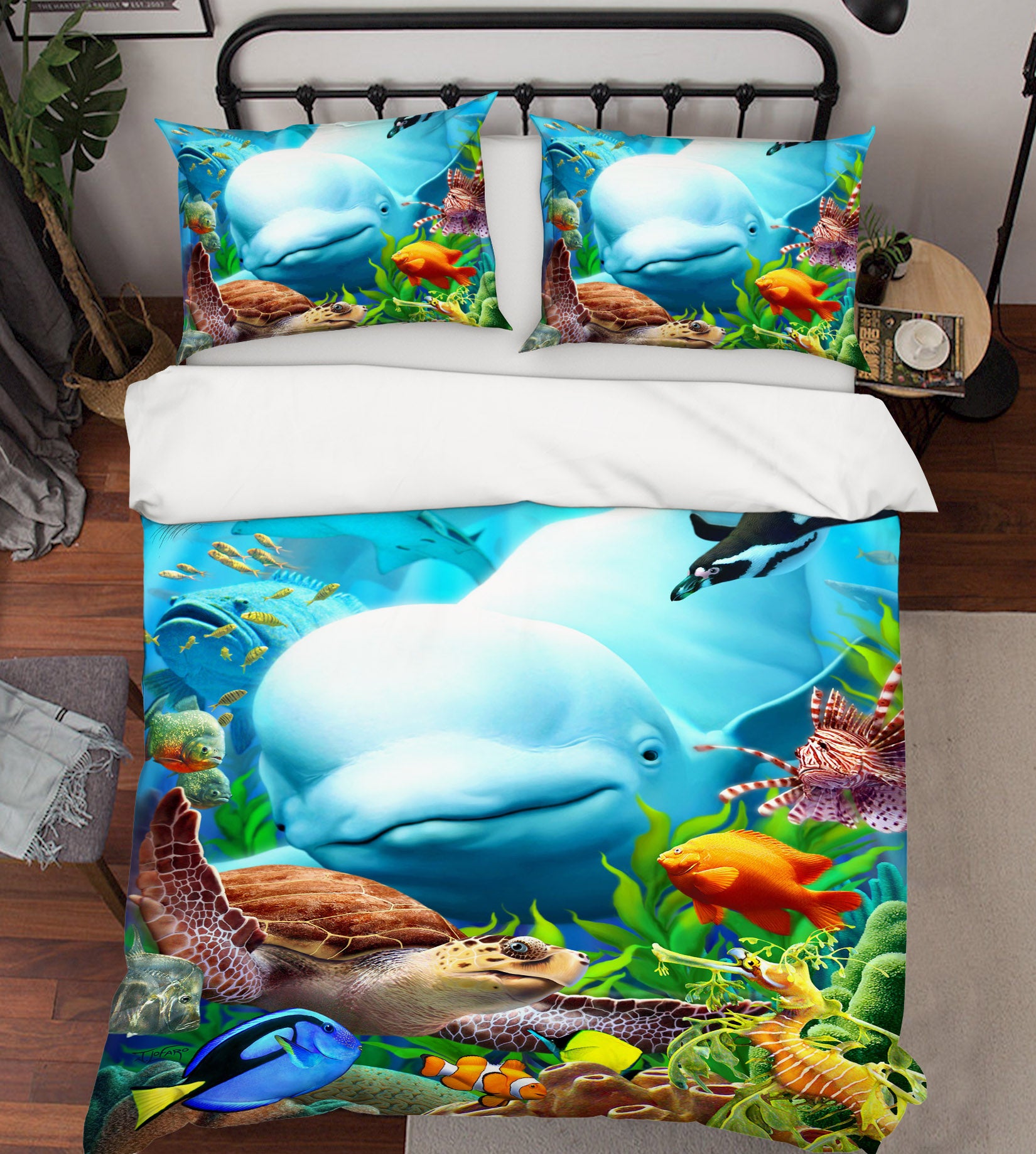 3D Seavilians 86012 Jerry LoFaro bedding Bed Pillowcases Quilt