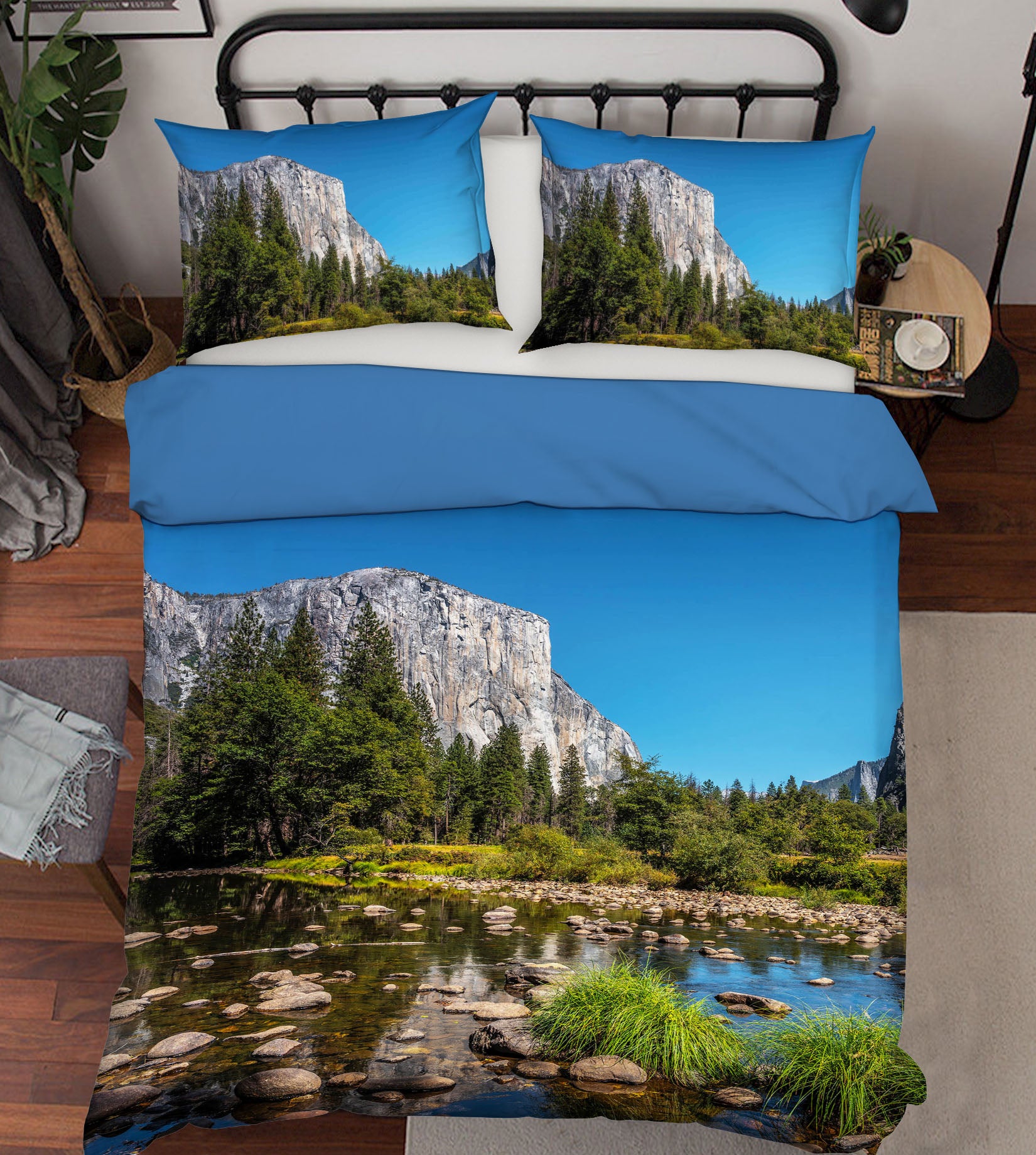 3D Yosemite View 171 Marco Carmassi Bedding Bed Pillowcases Quilt