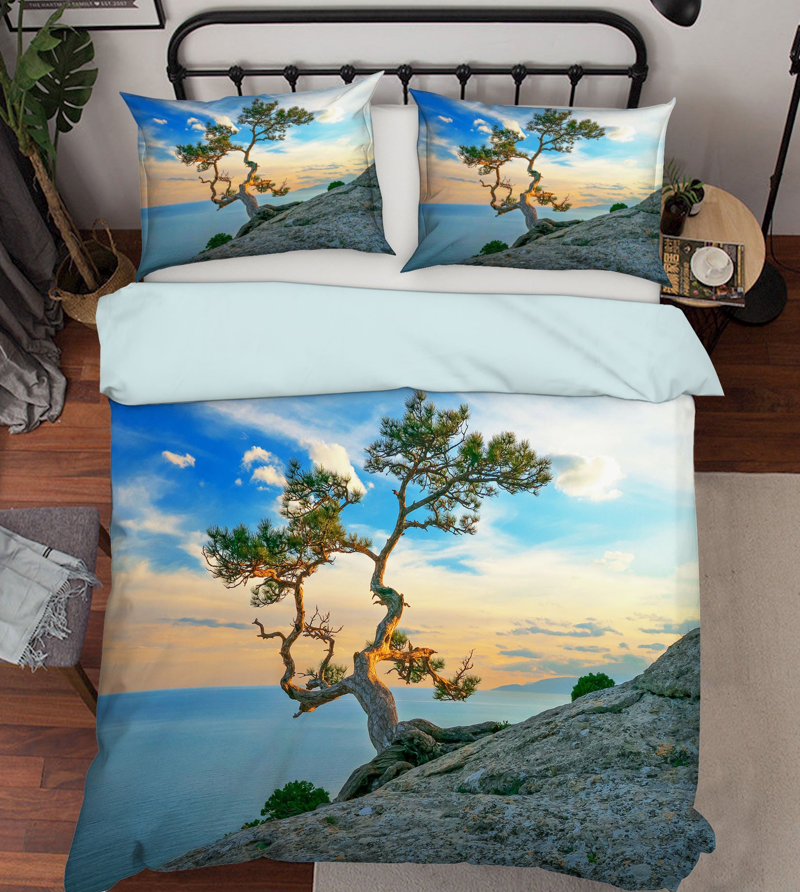 3D Tree 59136 Bed Pillowcases Quilt