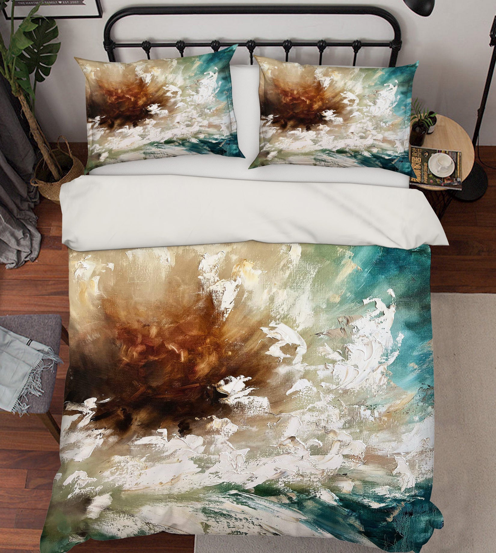 3D Blooming Flower 487 Skromova Marina Bedding Bed Pillowcases Quilt