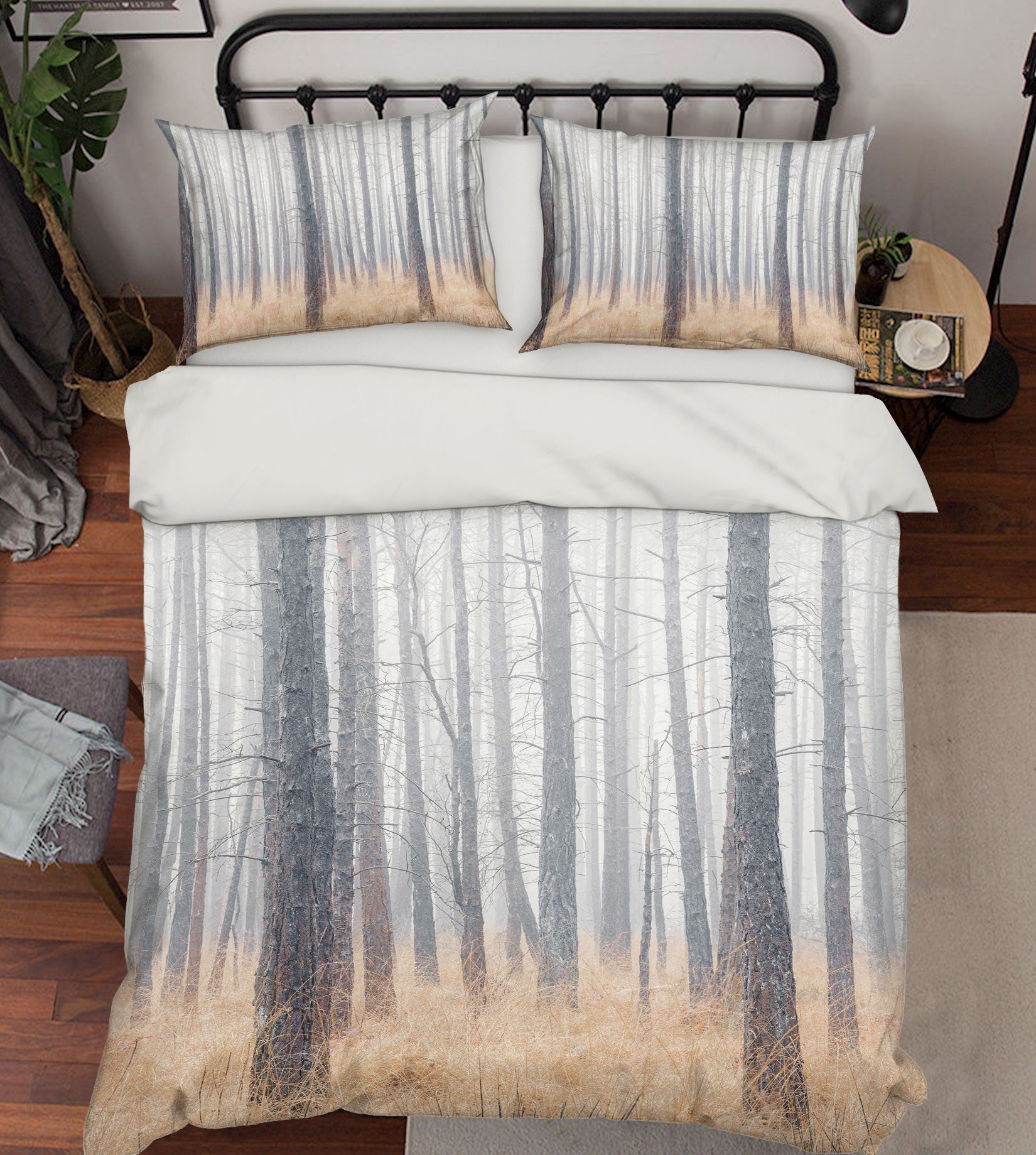 3D Trunk Grass 6987 Assaf Frank Bedding Bed Pillowcases Quilt Cover Duvet Cover